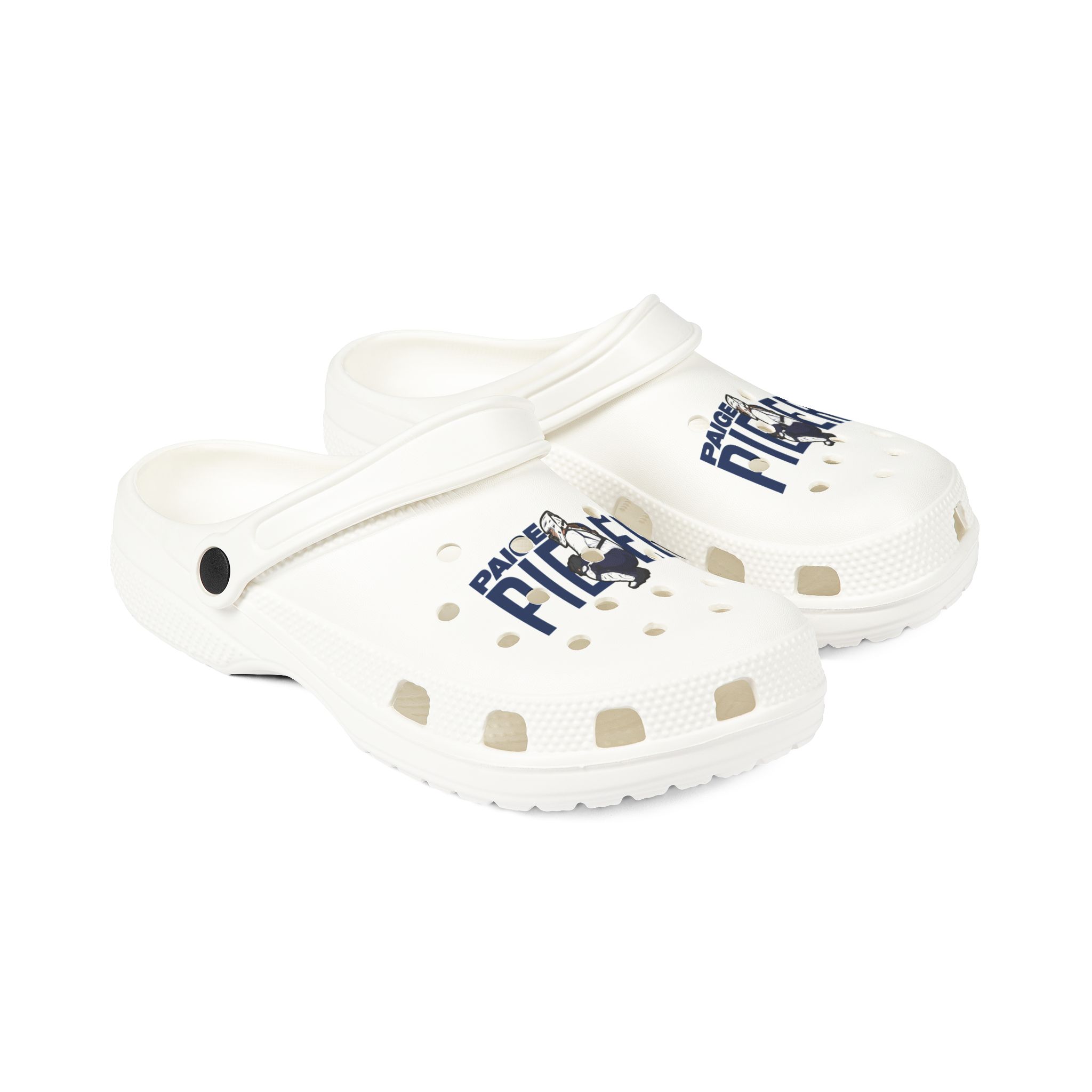 Rubber Clogs — character_player_name in White