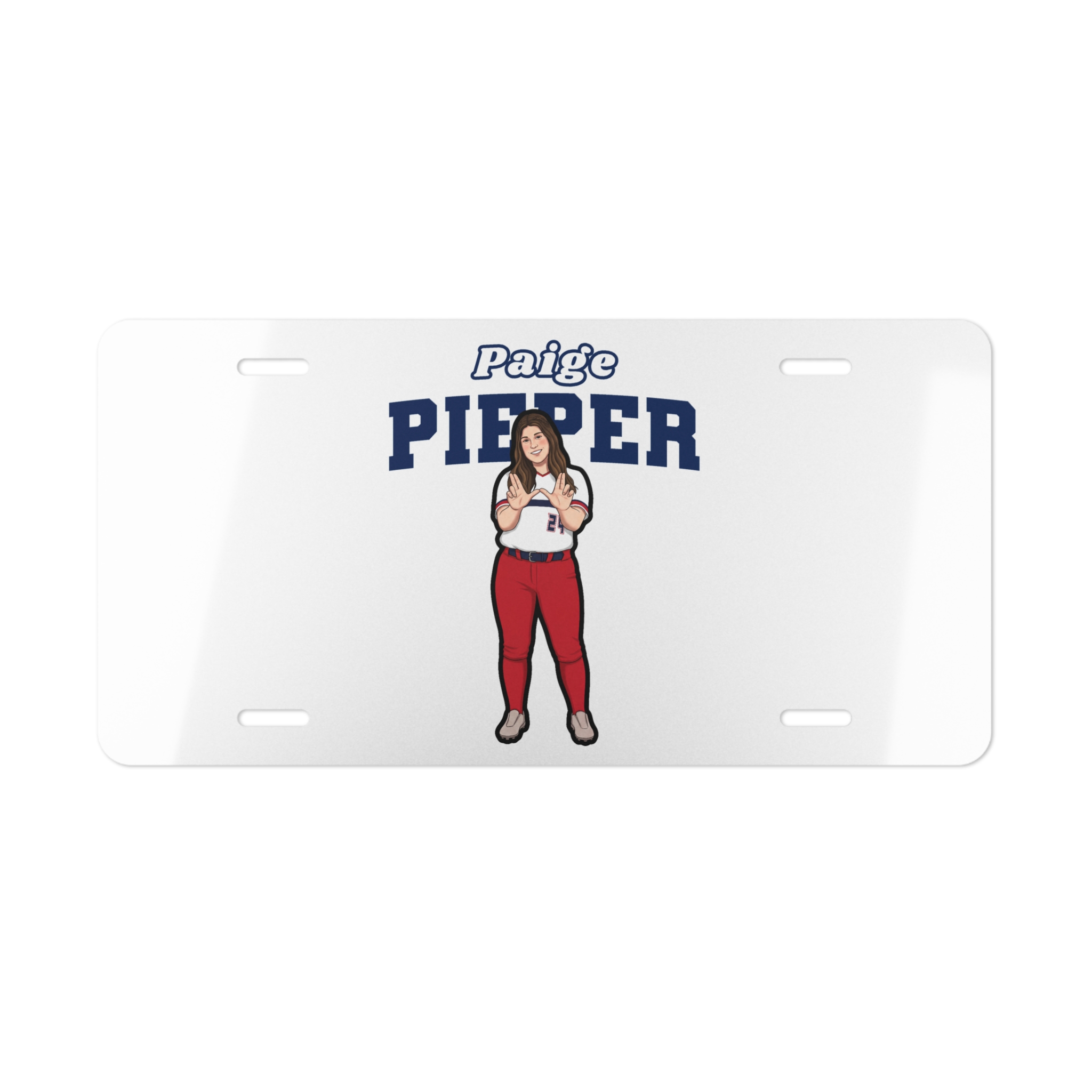 License Plate — character_name_arch in Classic