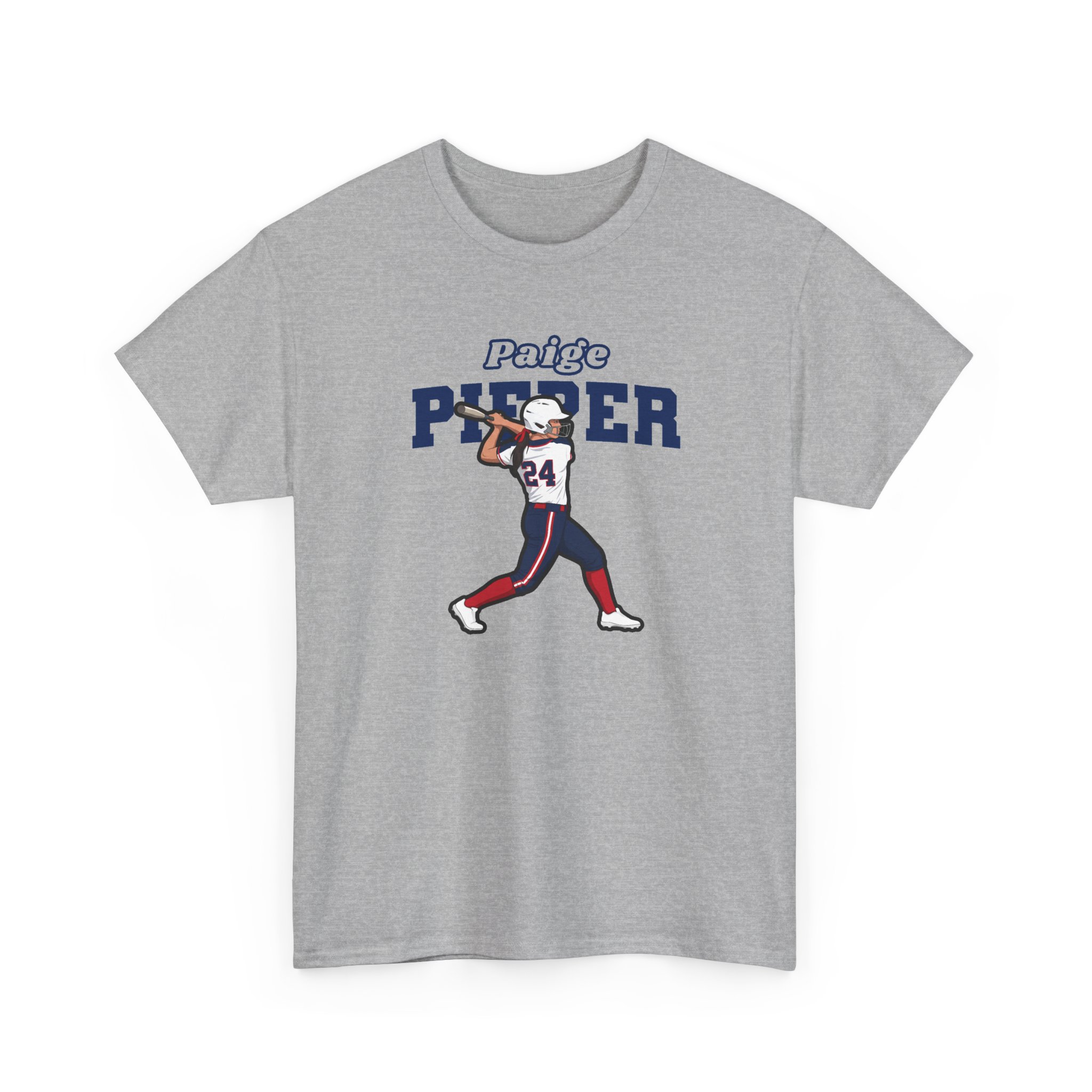 Tee — character_name_arch in Grey