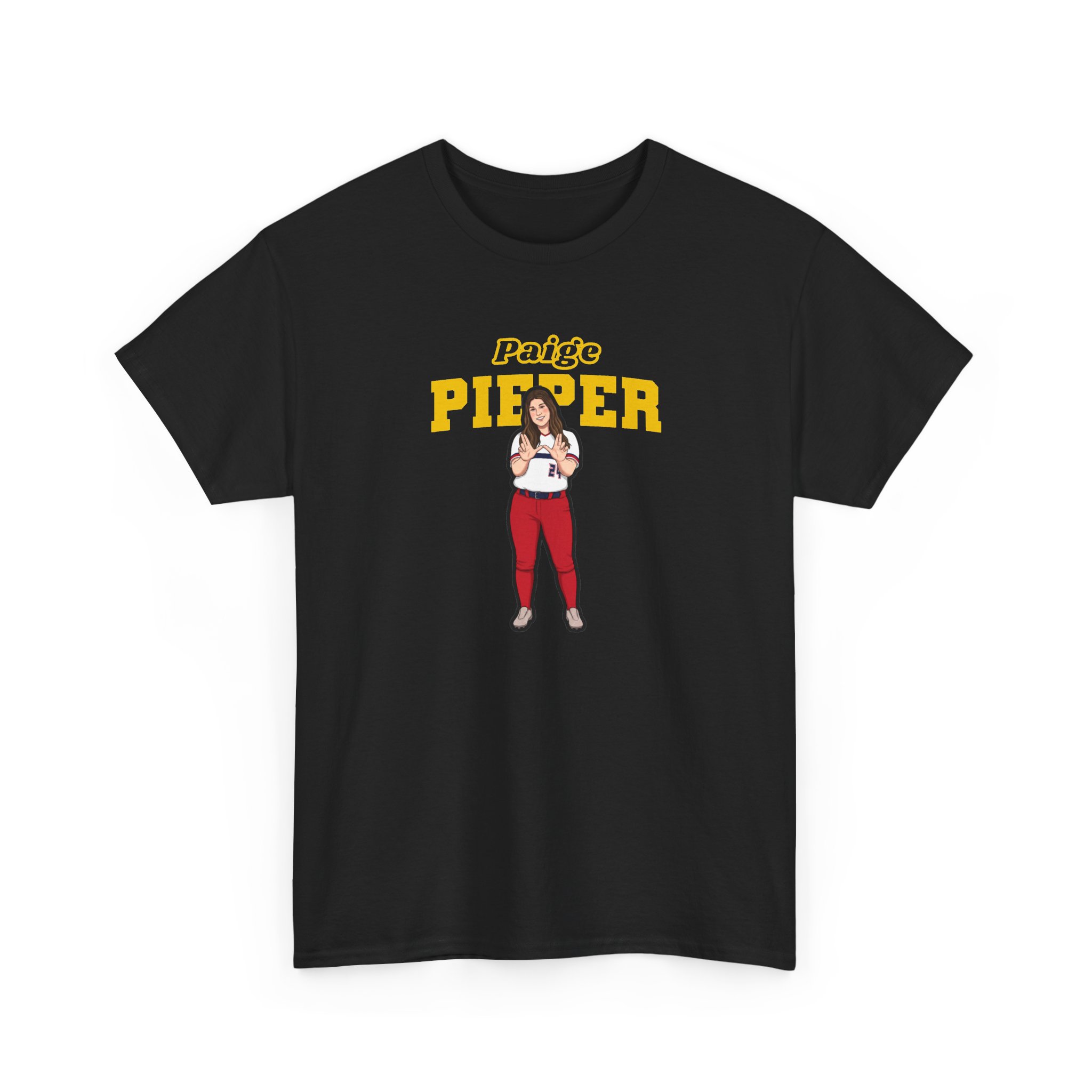 Tee — character_name_arch in Black