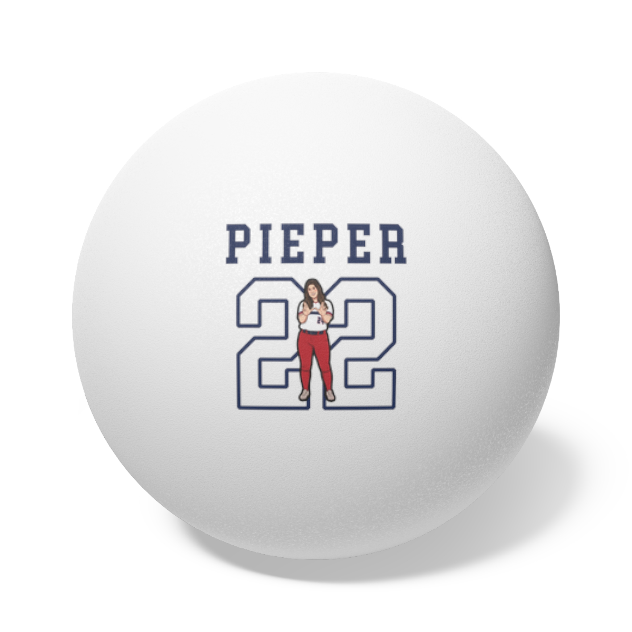 Ping Pong Balls, 6 pcs — character_shirsey in White