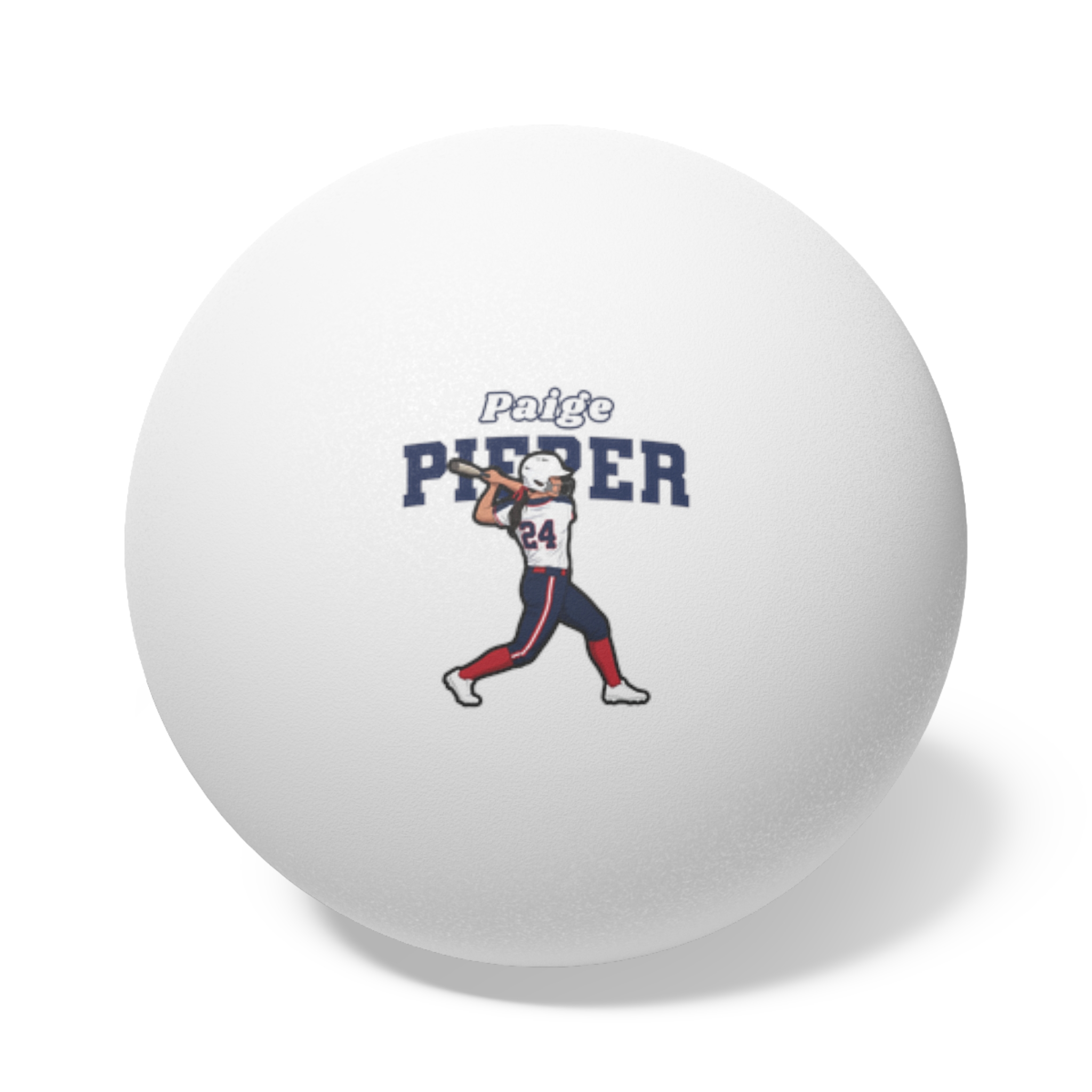 Ping Pong Balls, 6 pcs — character_name_arch in White