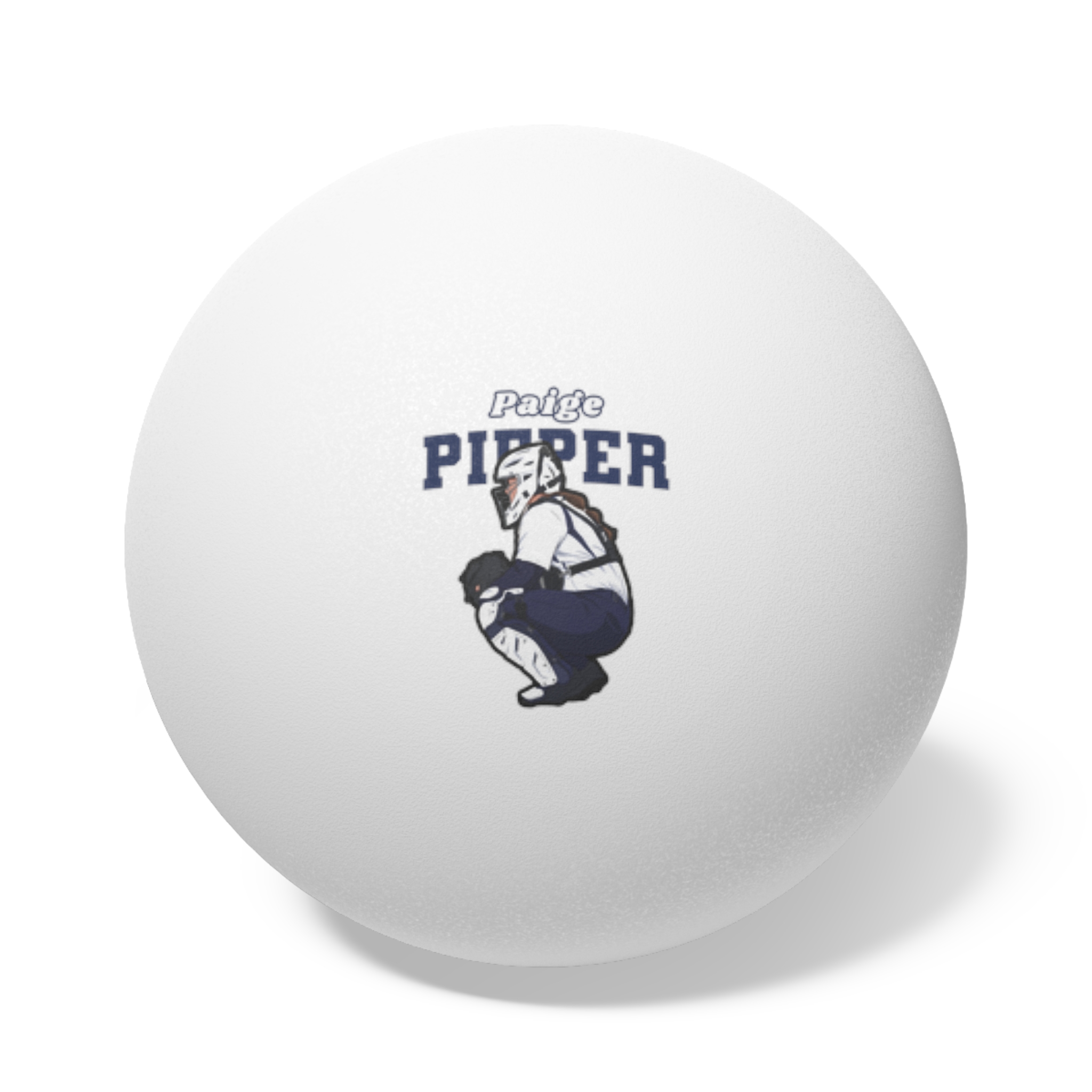 Ping Pong Balls, 6 pcs — character_name_arch in White