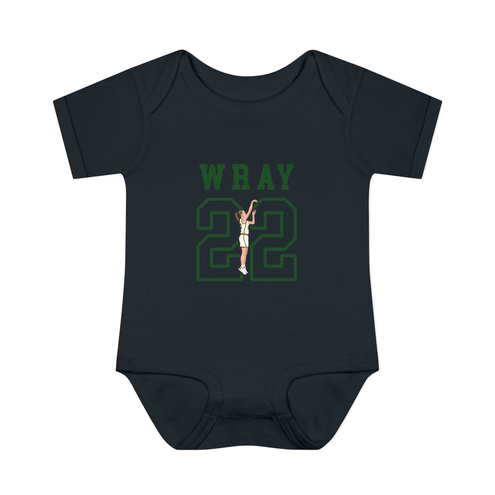 Baby Onesie — character_shirsey in Black