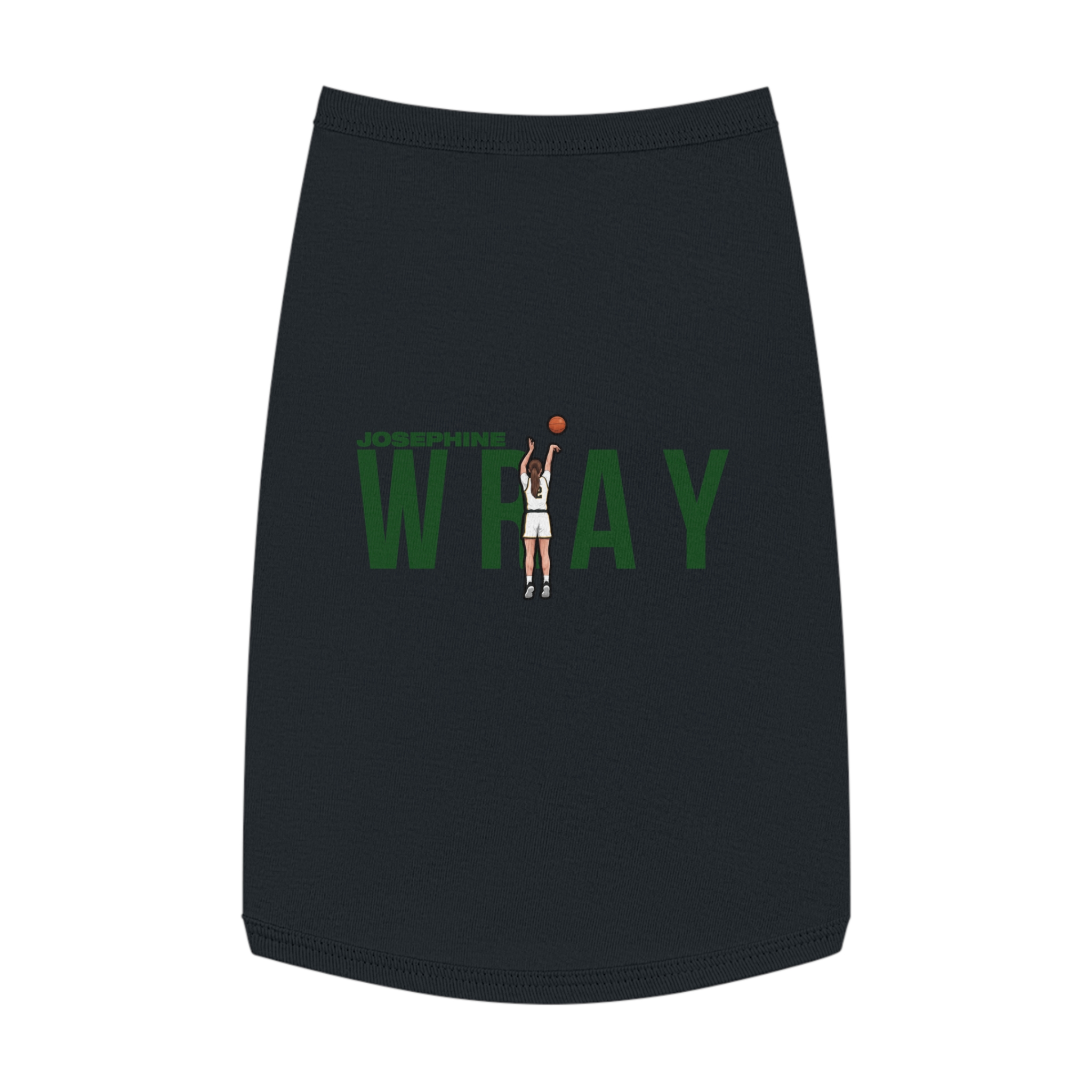 Pet Tank Top — character_player_name in White