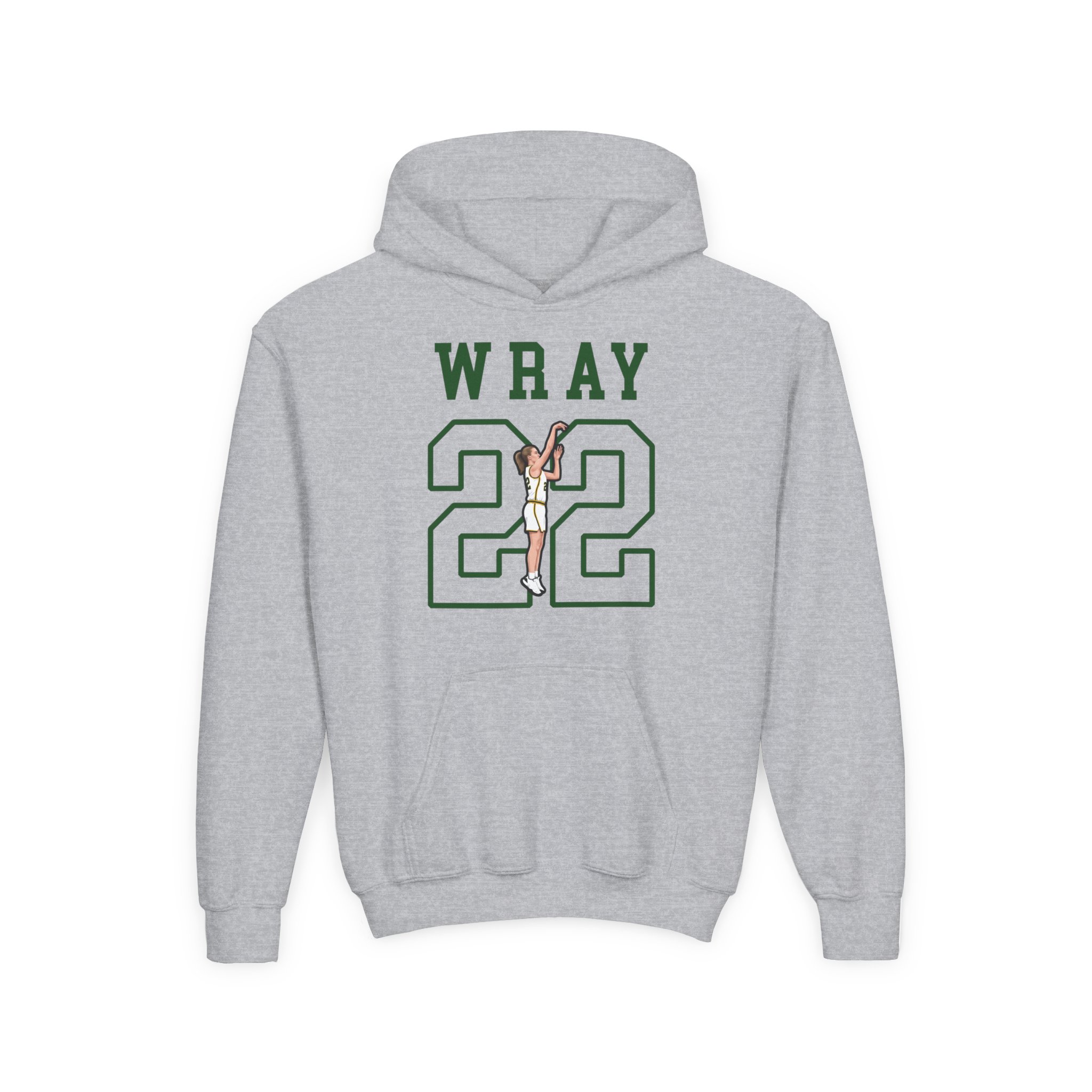 Youth Hoodie — character_shirsey in Grey