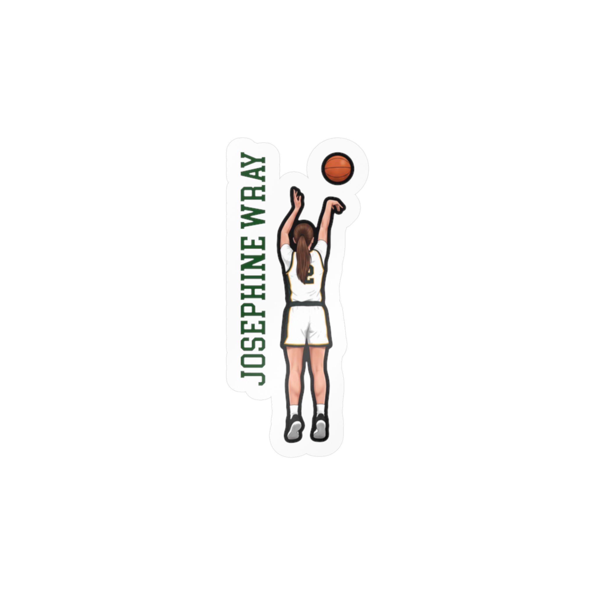 Vinyl Sticker — character_name_vertical in Classic