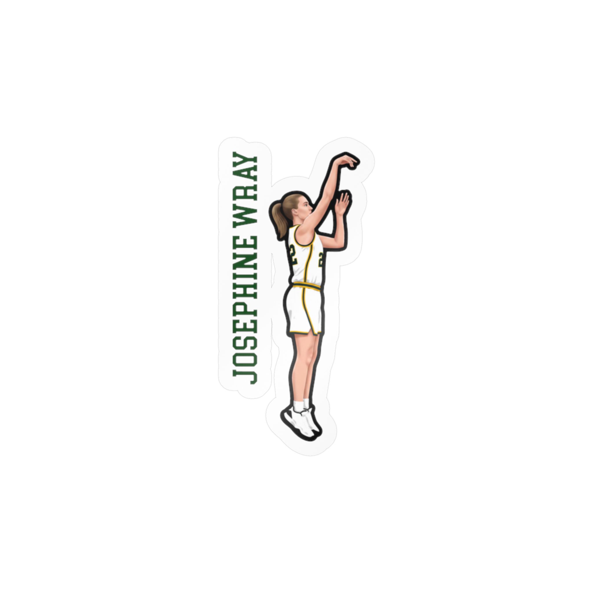Vinyl Sticker — character_name_vertical in Classic
