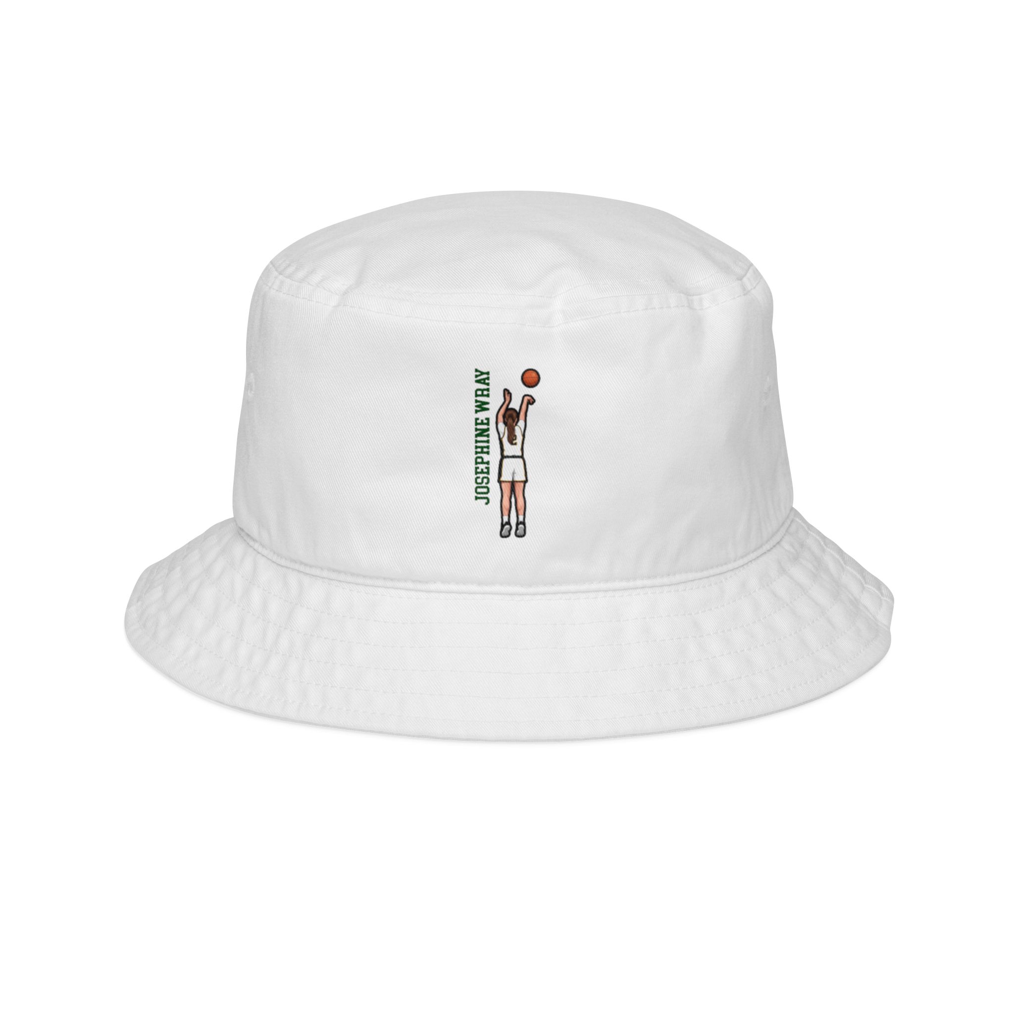 Bucket Hat — character_name_vertical in White