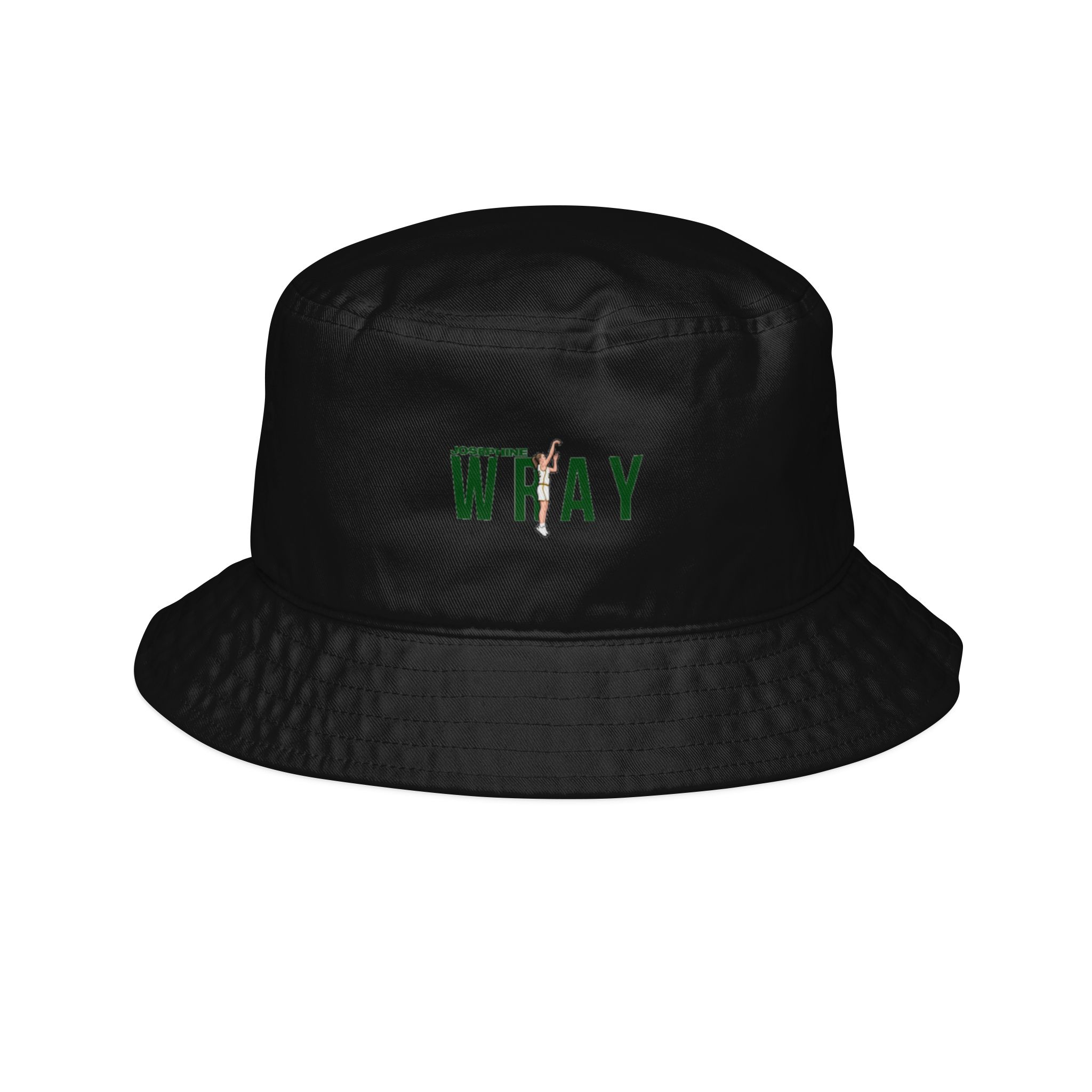 Bucket Hat — character_player_name in Black