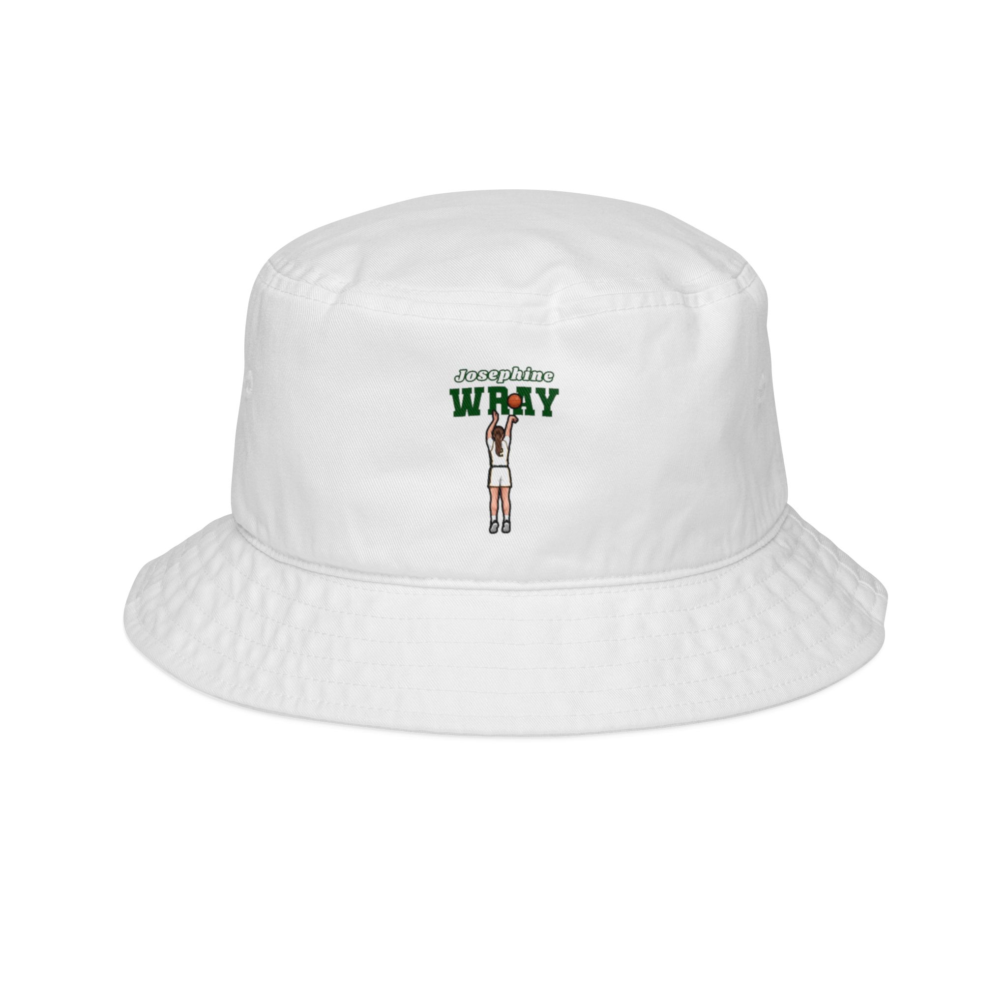 Bucket Hat — character_name_arch in White