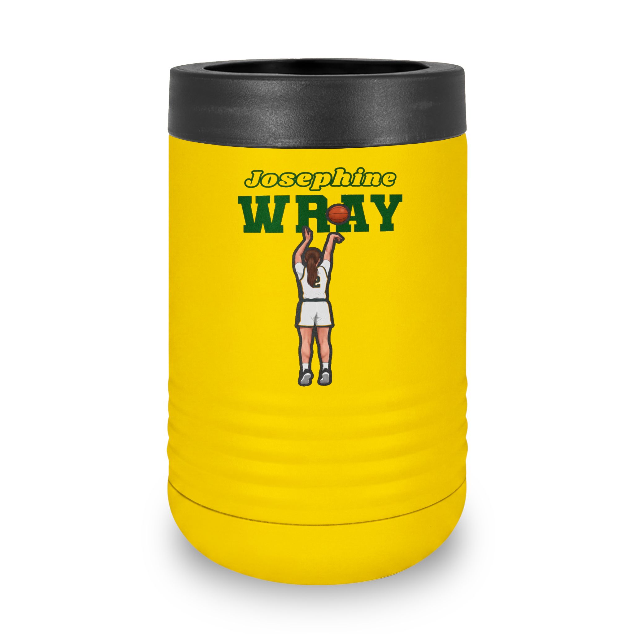 Stainless Can Cooler — character_name_arch in Yellow