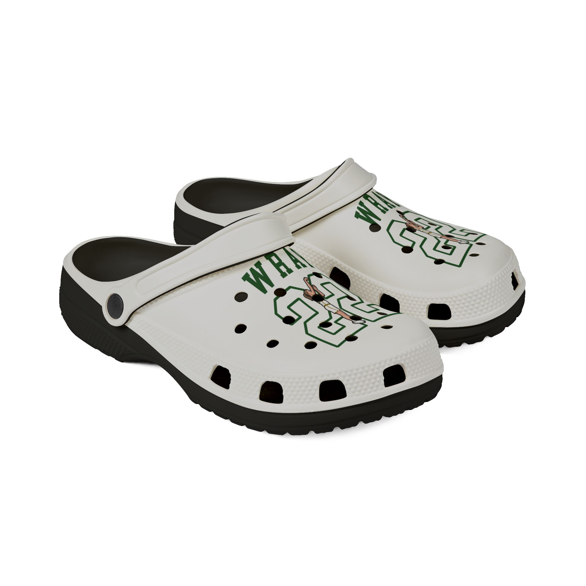 Rubber Clogs — character_shirsey in Black