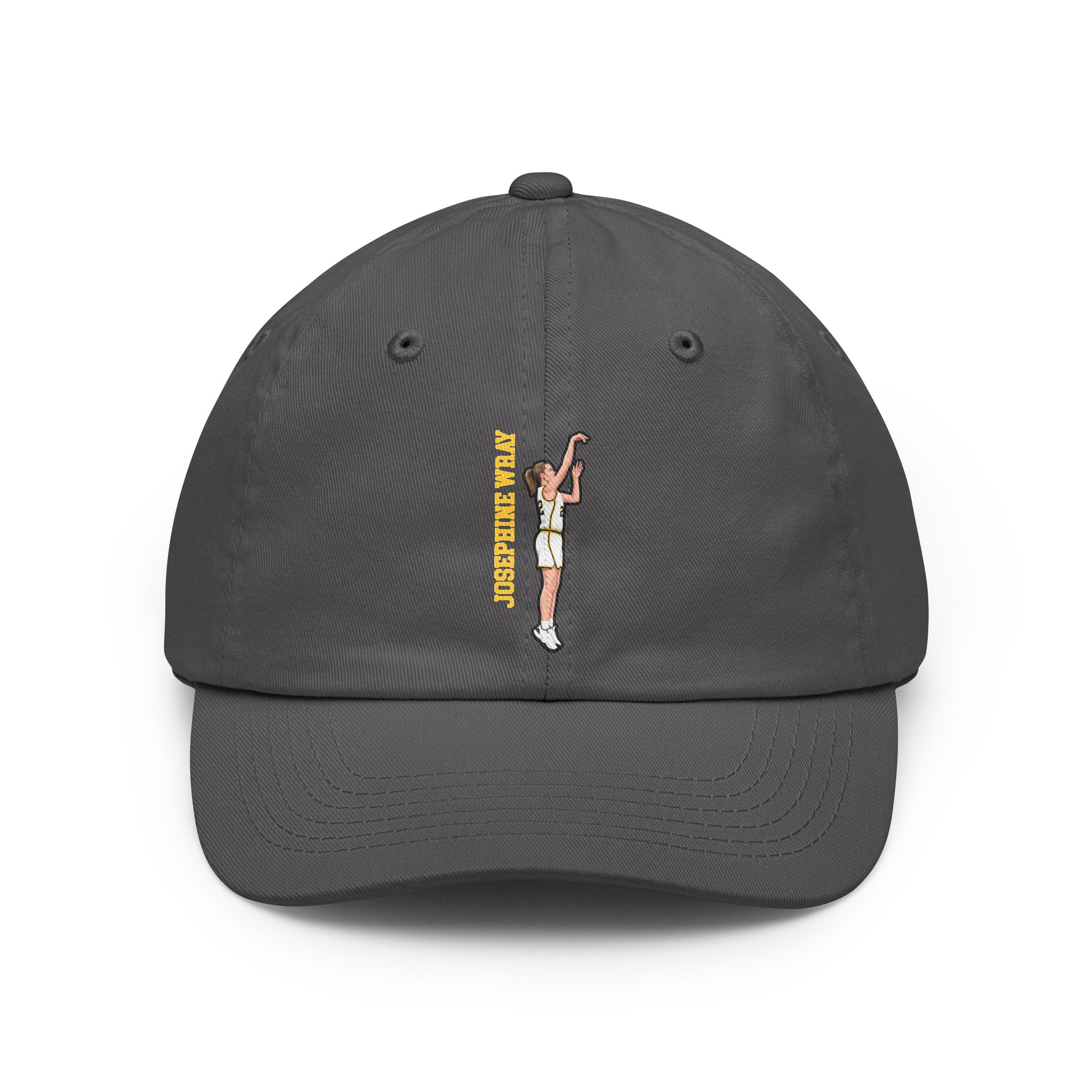 Classic Cap — character_name_vertical in Grey