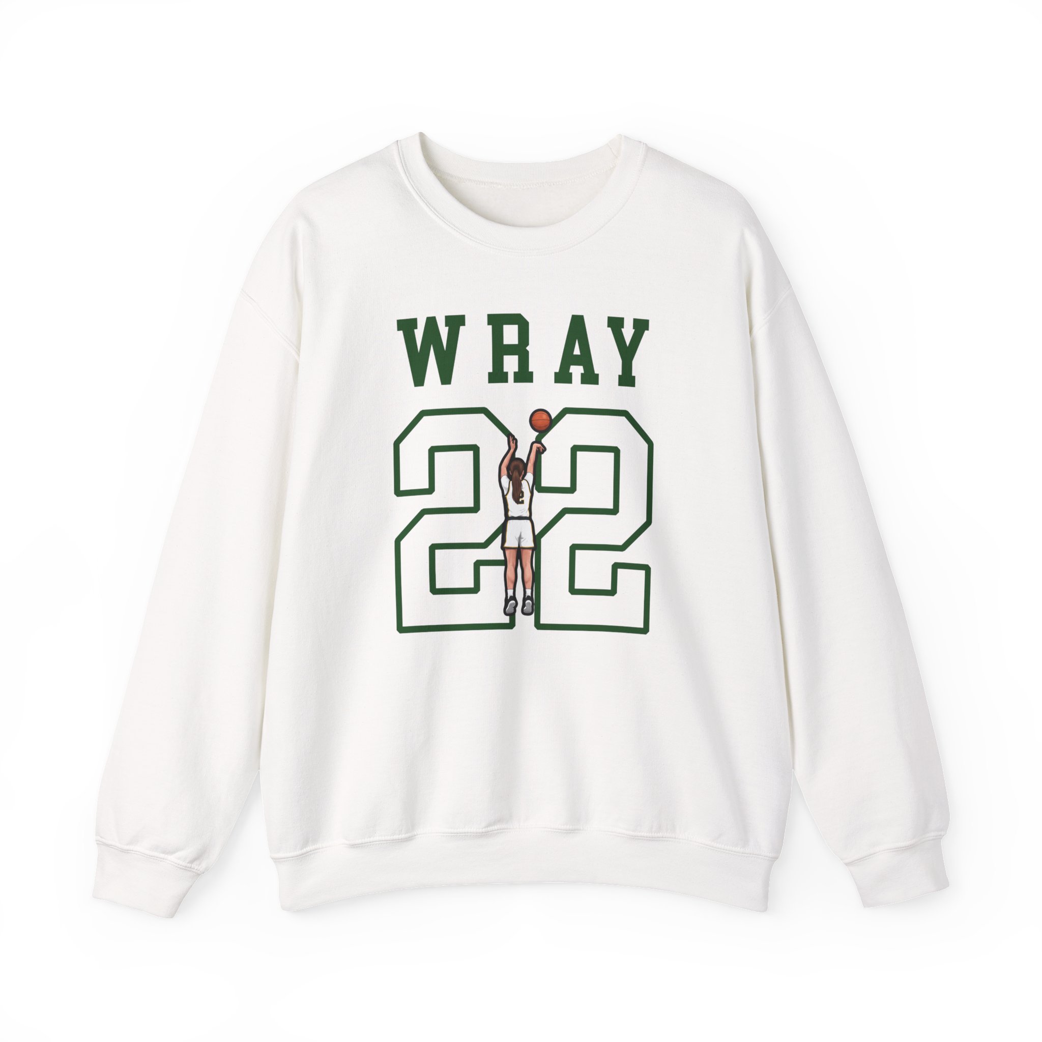 Crewneck Sweatshirt — character_shirsey in White
