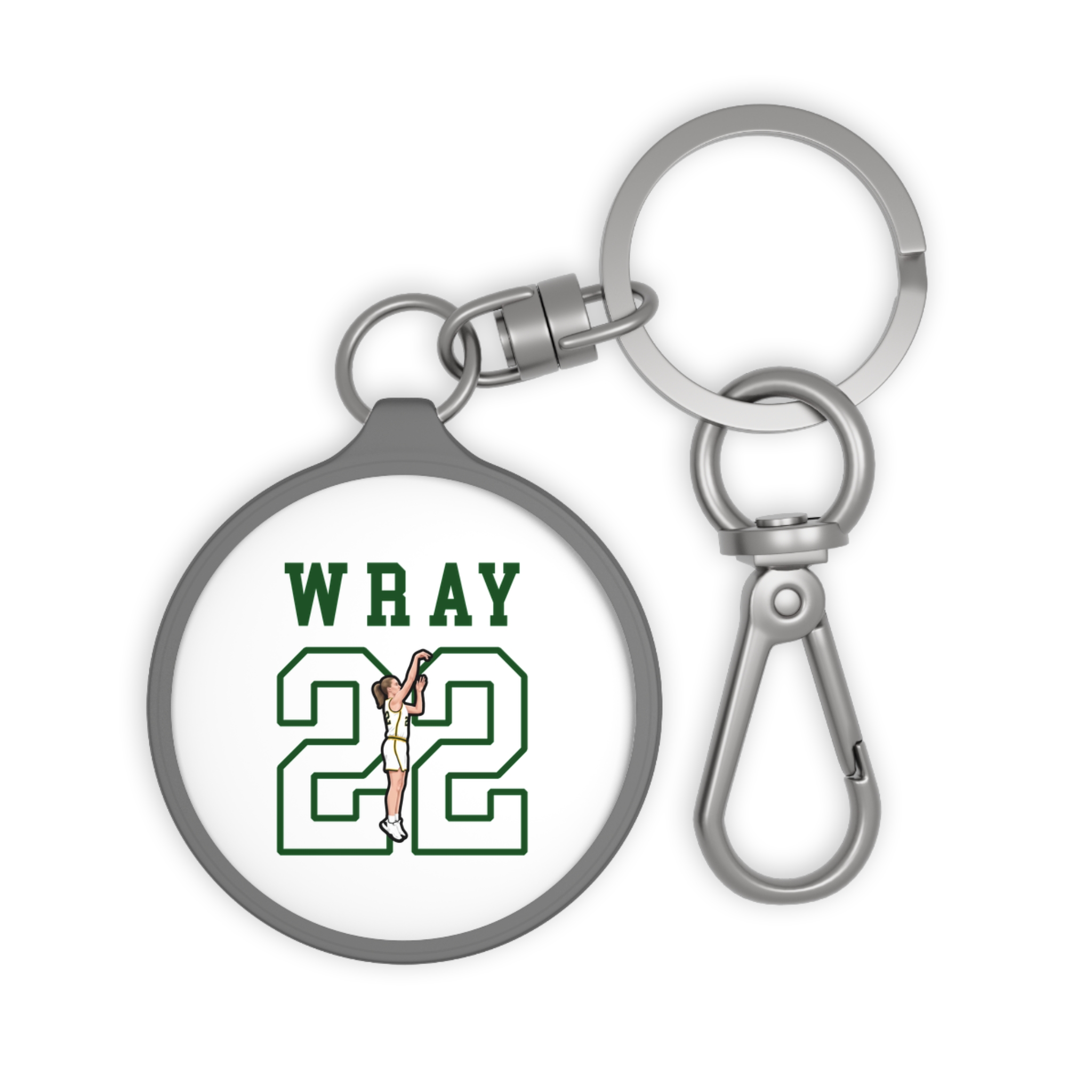 Keychain — character_shirsey in Grey