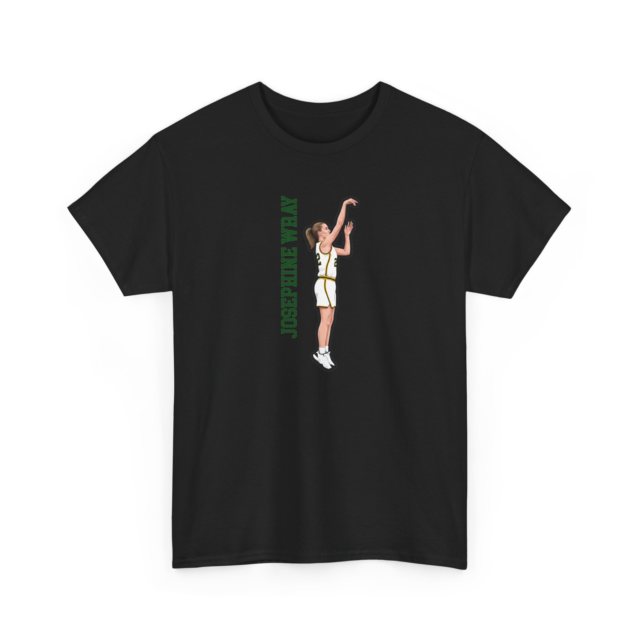 Tee — character_name_vertical in Black
