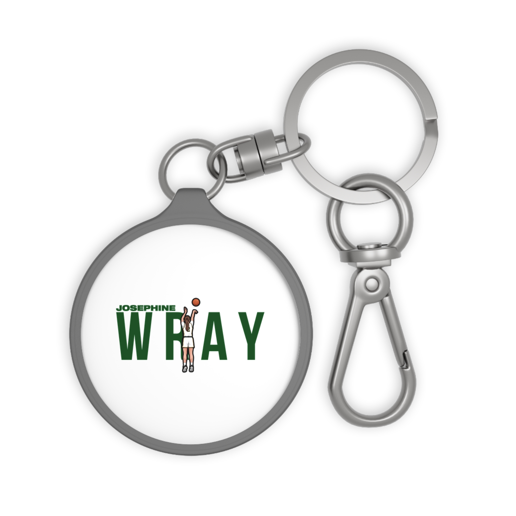 Keychain — character_player_name in Grey