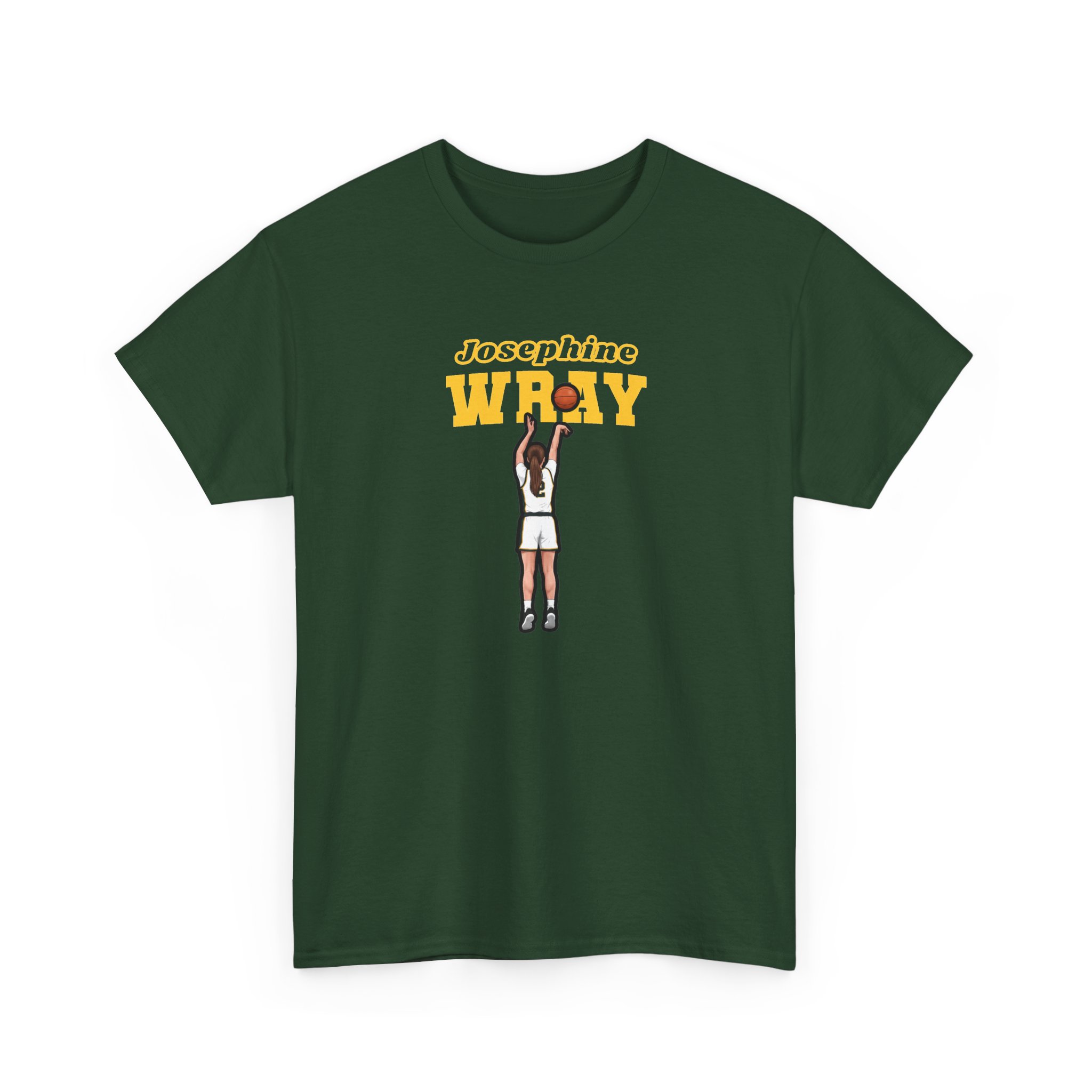 Tee — character_name_arch in Green