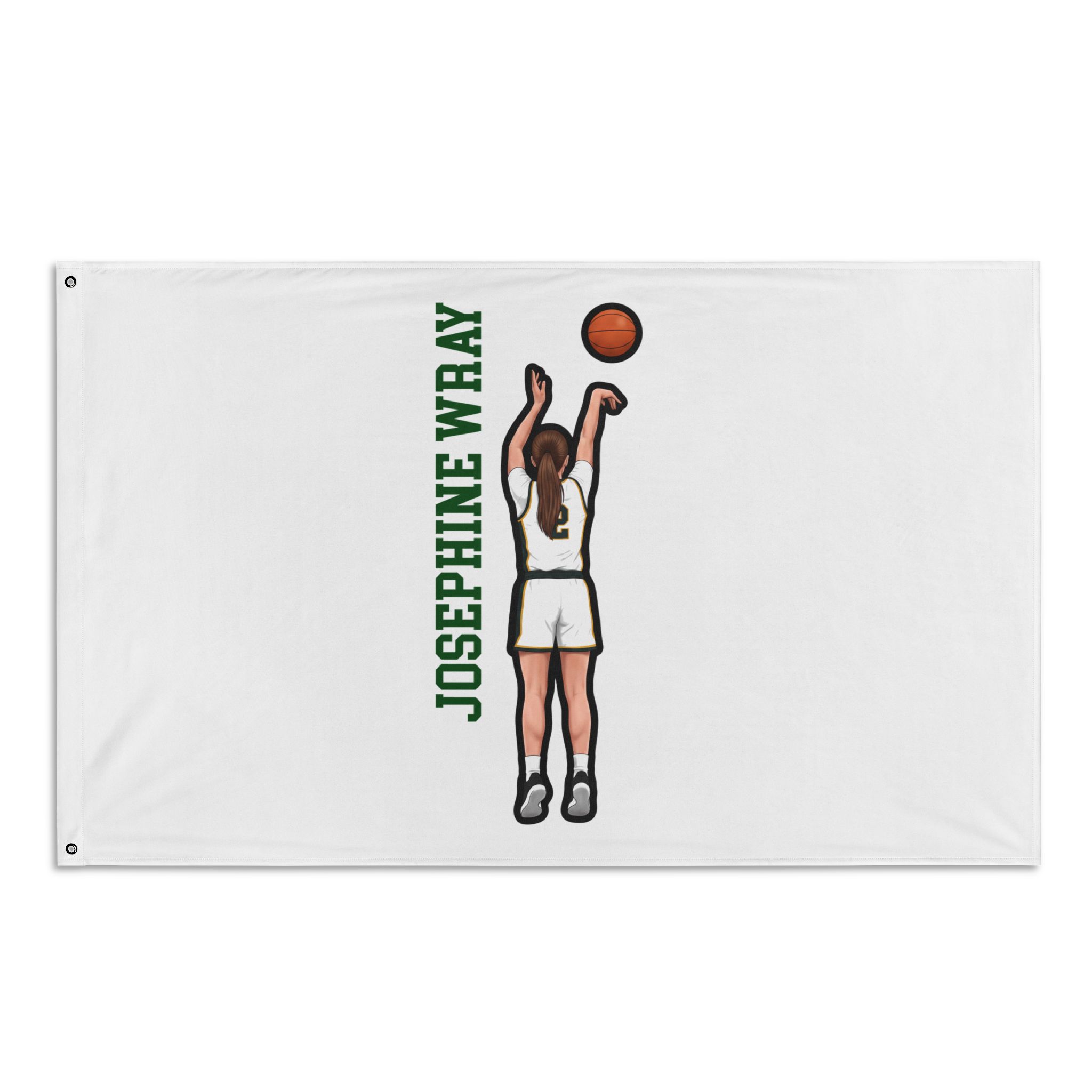 Flag (35 × 56 in) — character_name_vertical in Classic