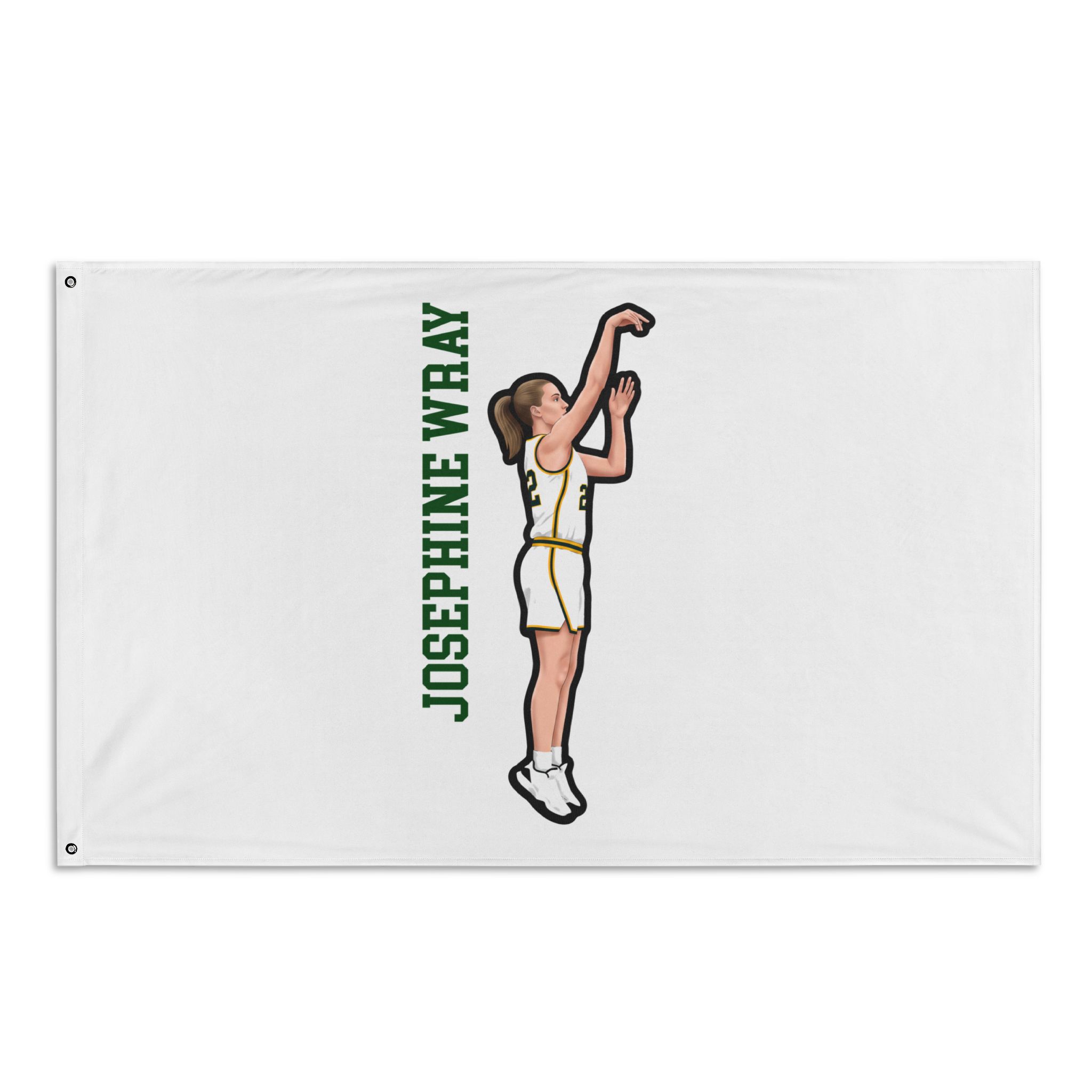 Flag (35 × 56 in) — character_name_vertical in Classic