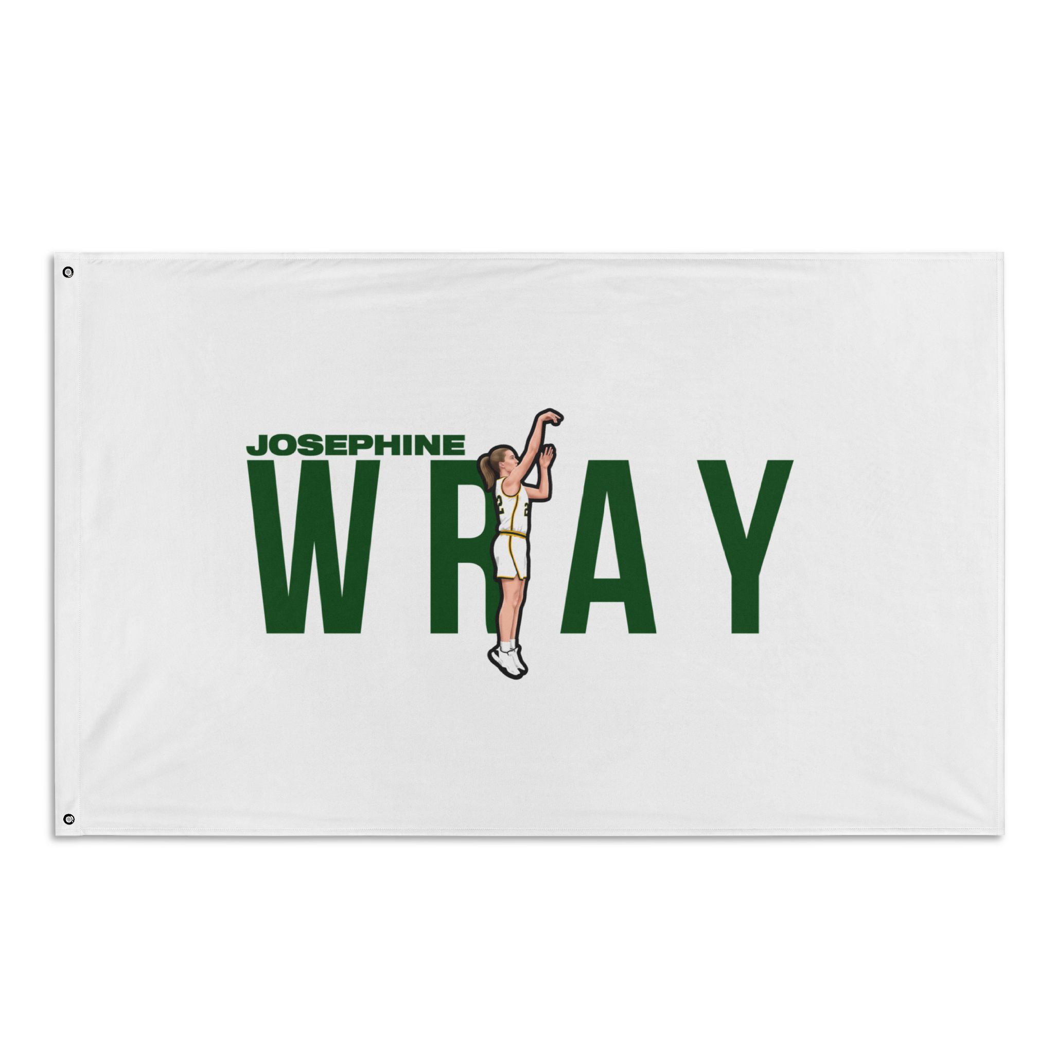 Flag (35 × 56 in) — character_player_name in Classic