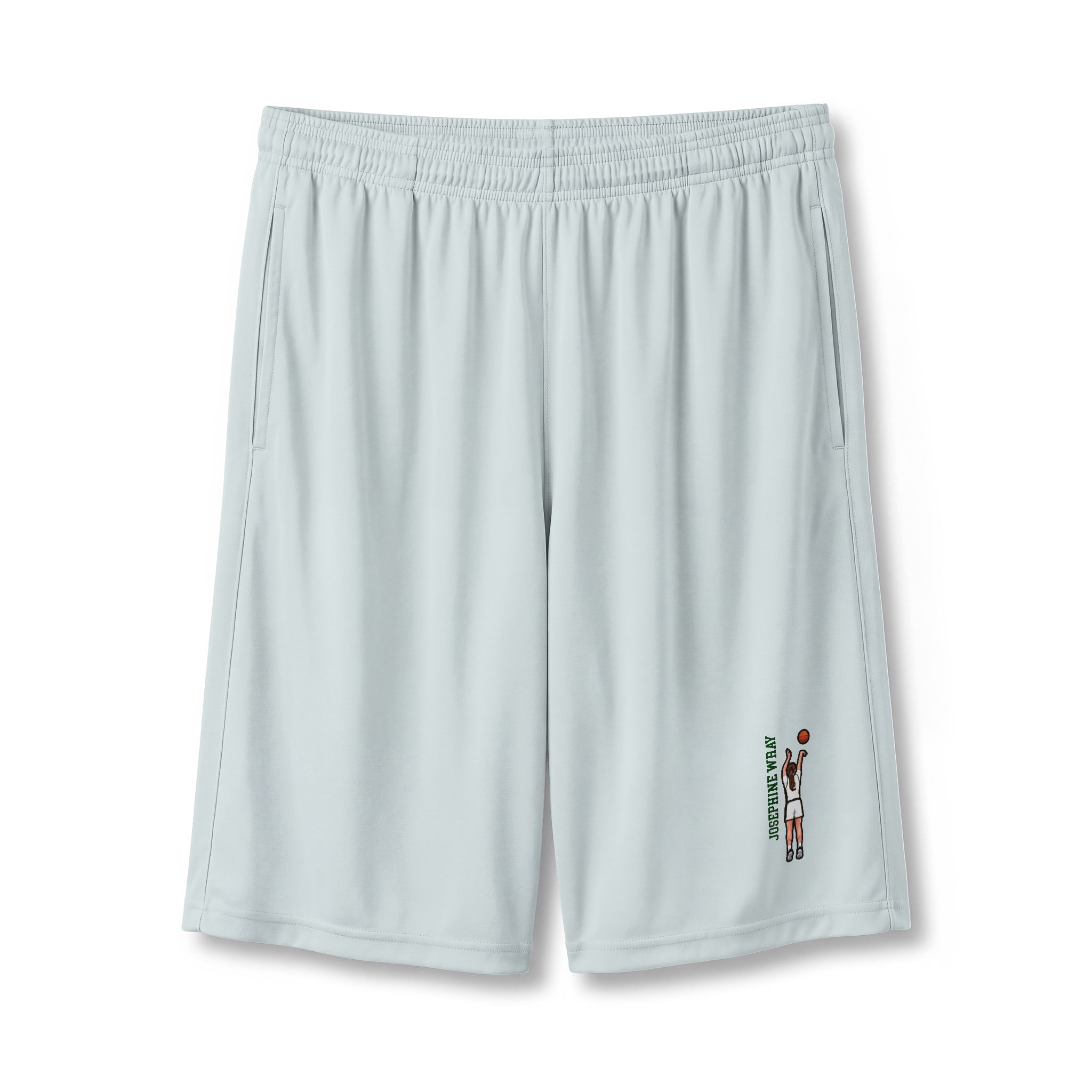 Shorts — character_name_vertical in Silver