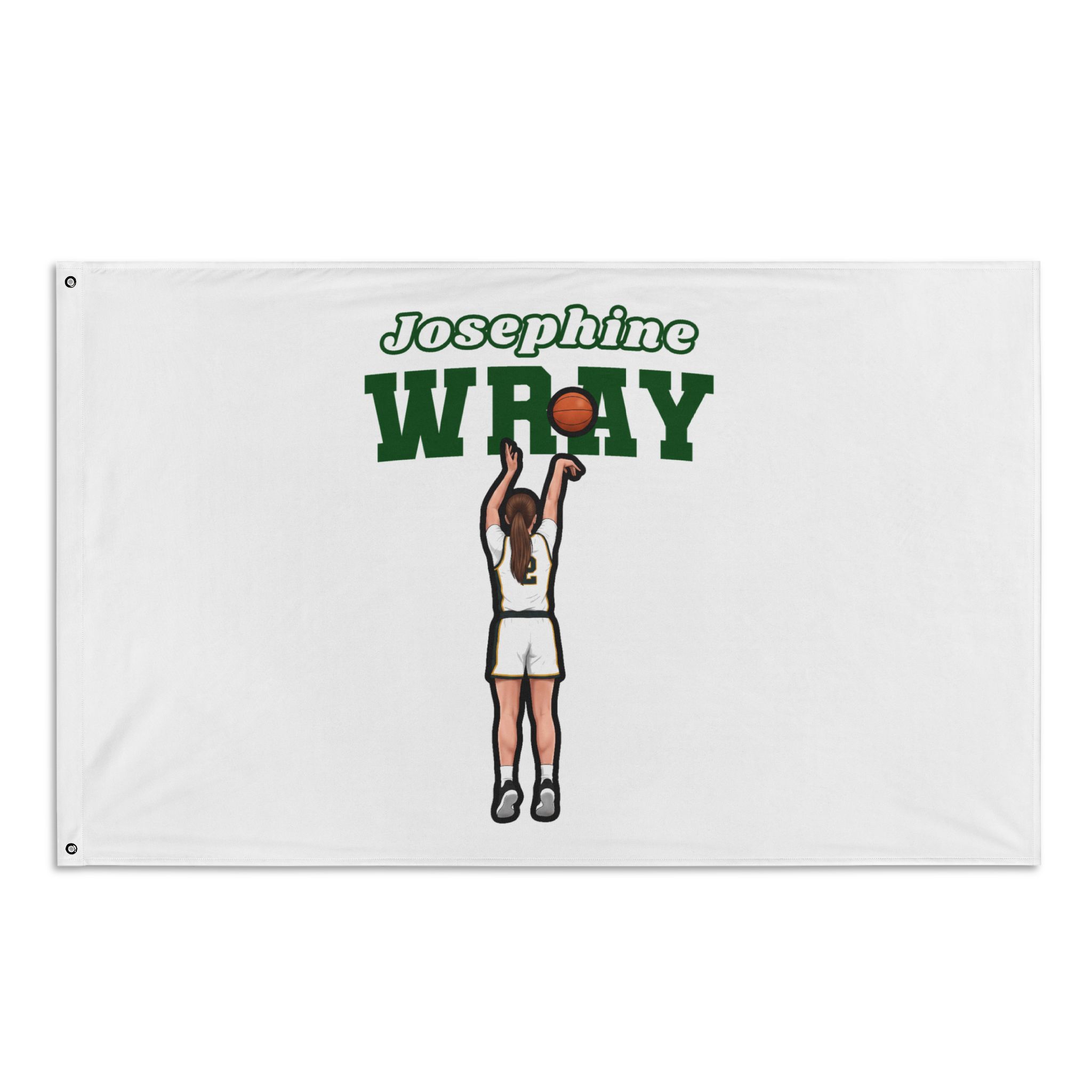 Flag (35 × 56 in) — character_name_arch in Classic