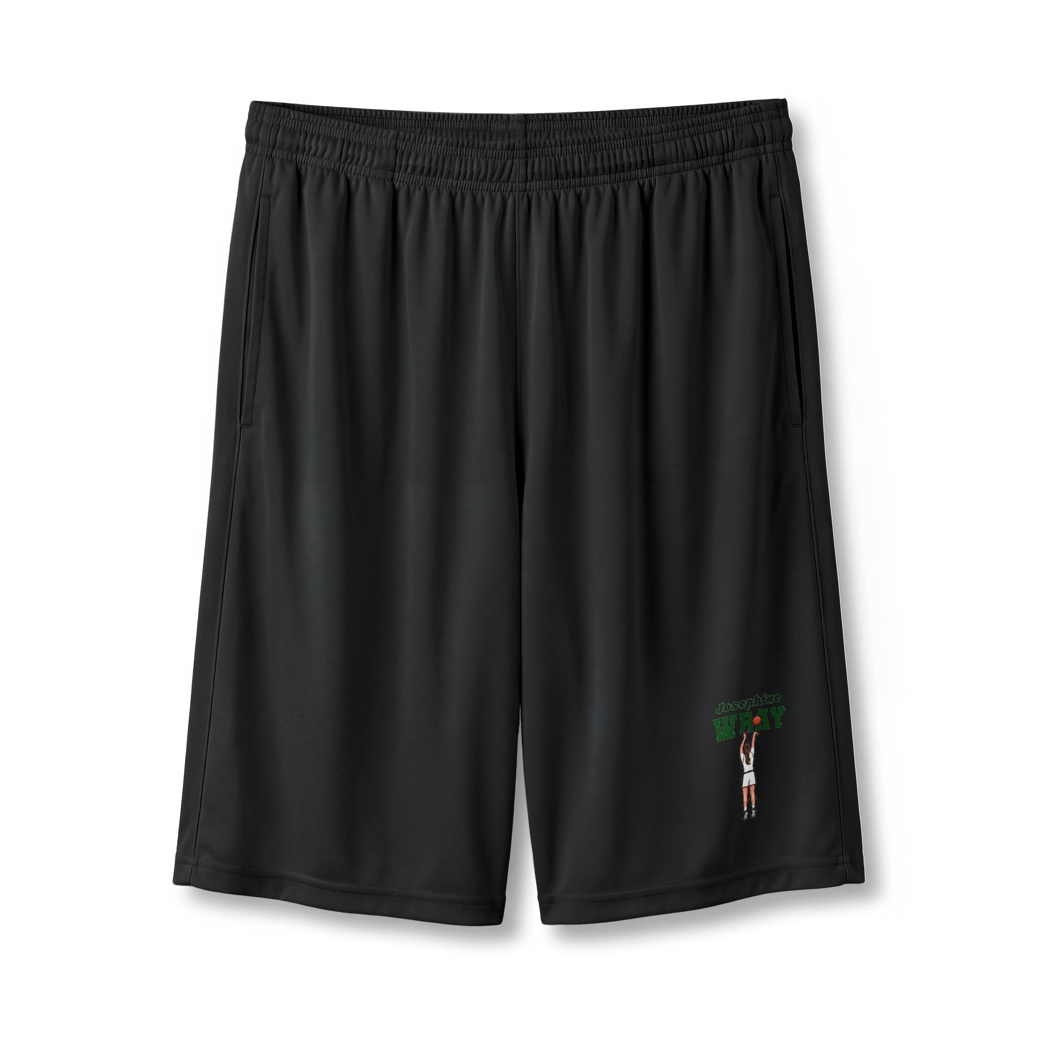 Shorts — character_name_arch in Black