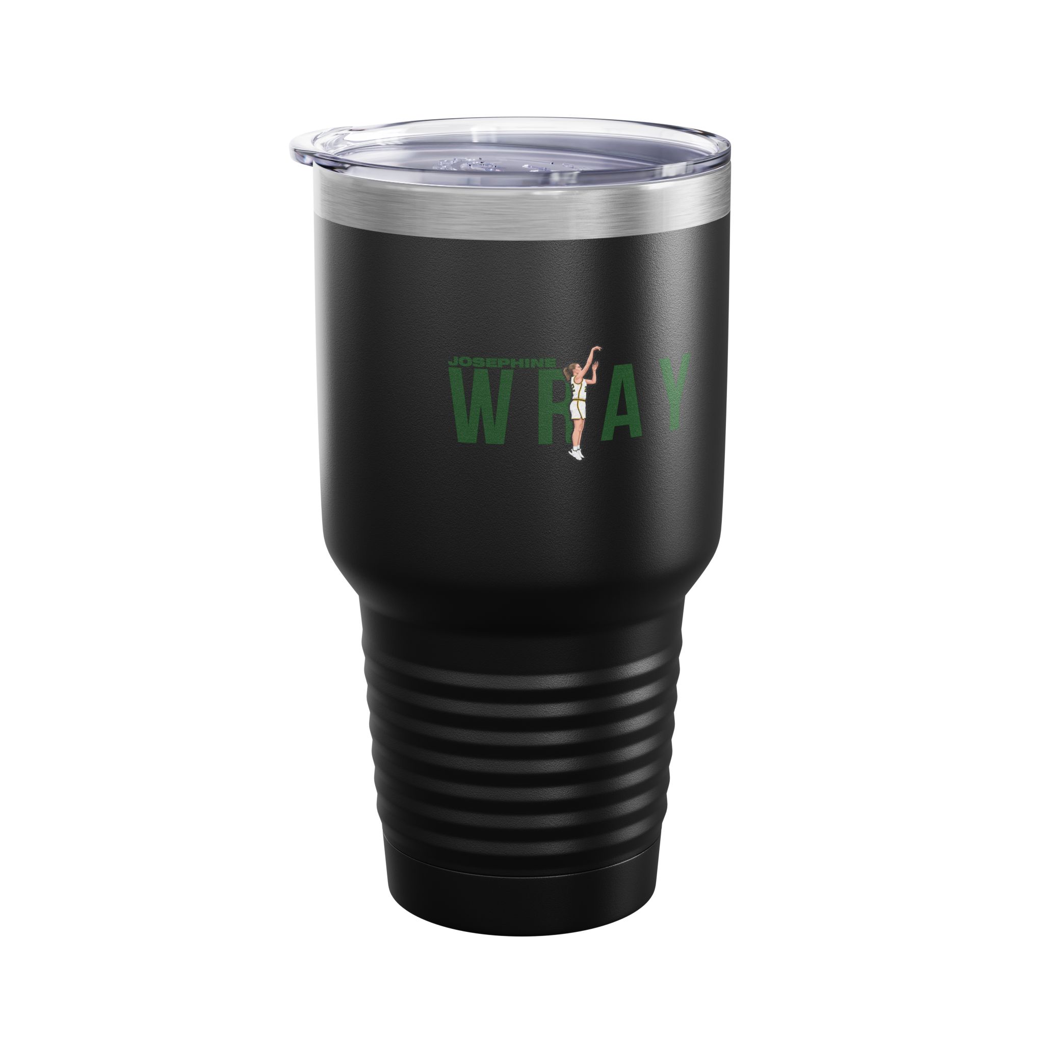 30oz Tumbler — character_player_name in Black