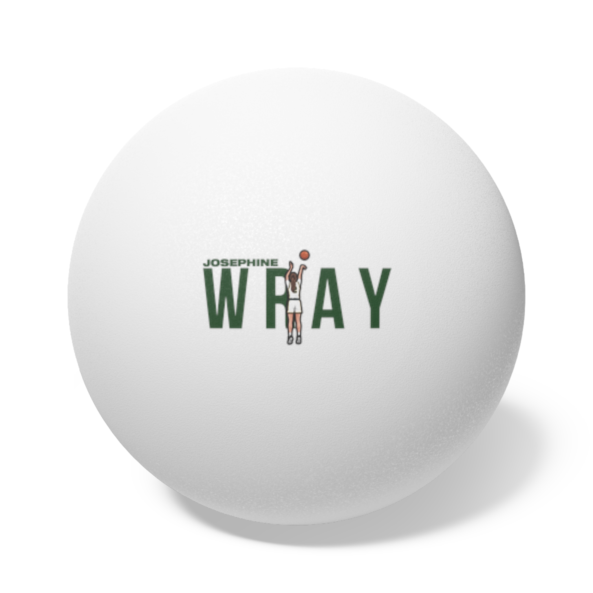 Ping Pong Balls, 6 pcs — character_player_name in White