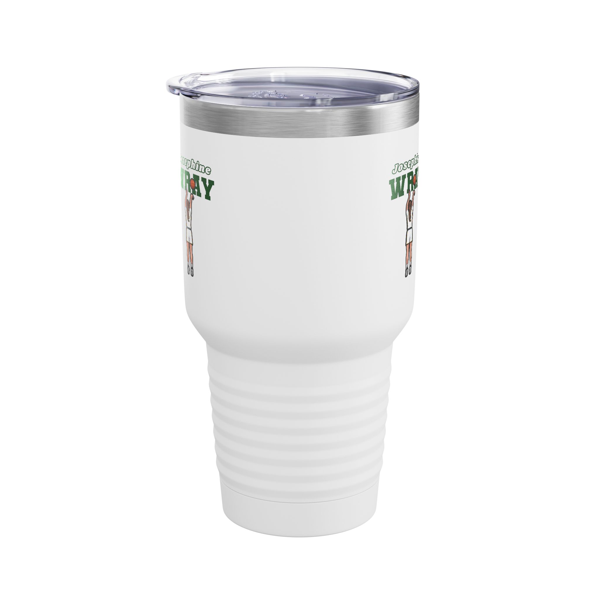 30oz Tumbler — character_name_arch in White