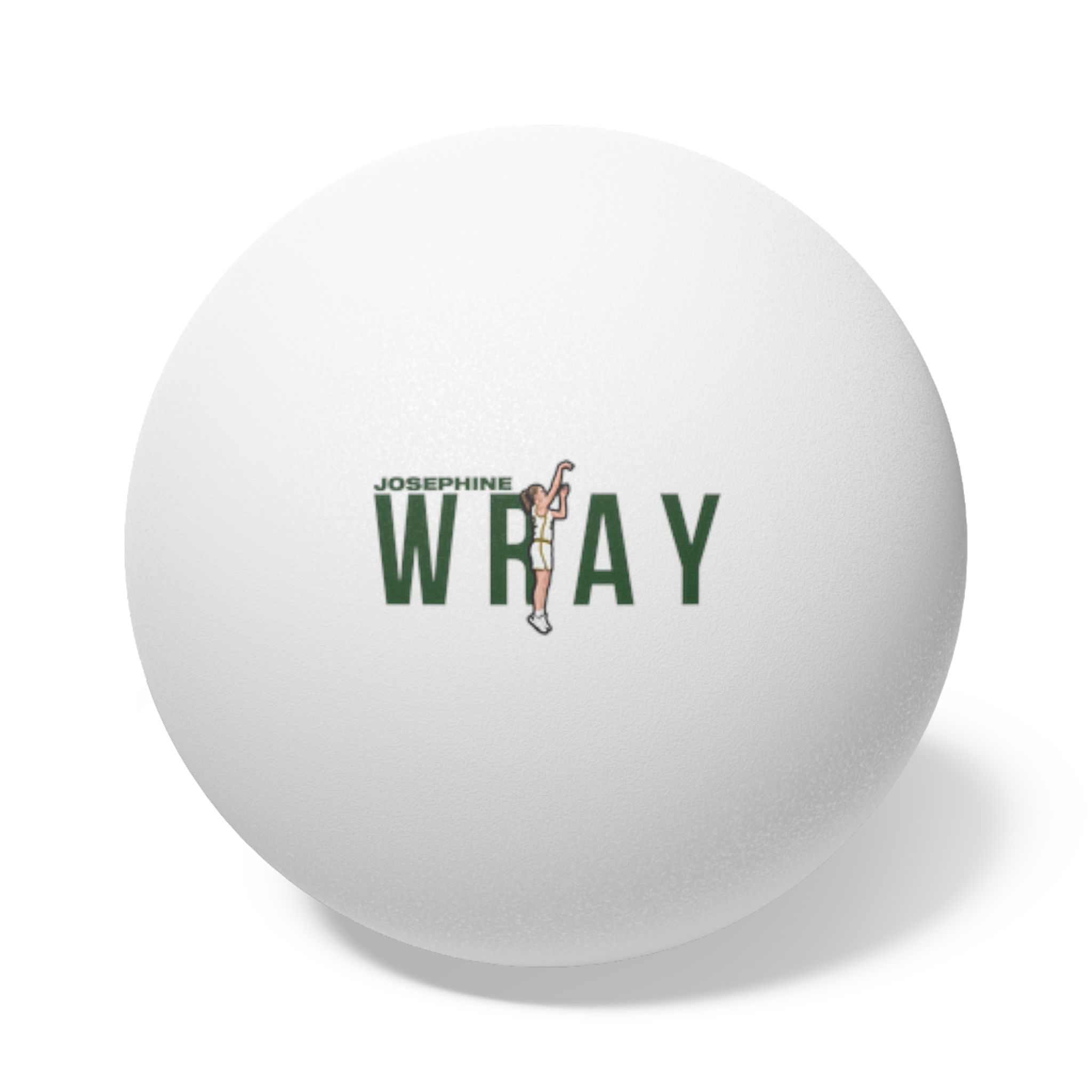 Ping Pong Balls, 6 pcs — character_player_name in White
