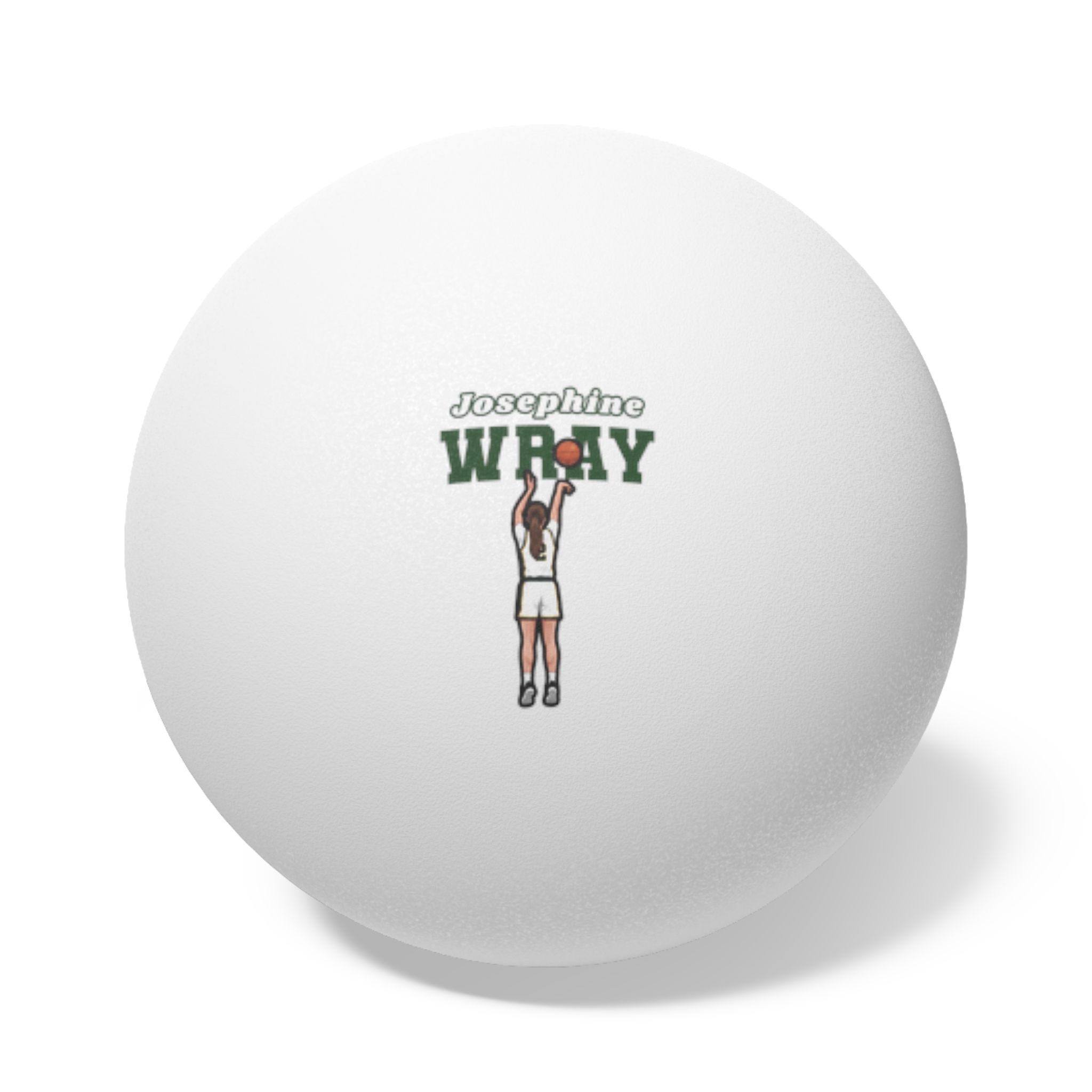 Ping Pong Balls, 6 pcs — character_name_arch in White