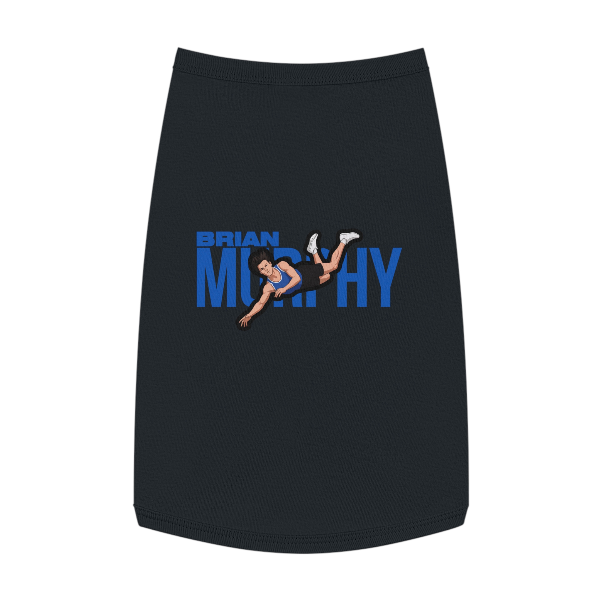 Pet Tank Top — character_player_name in Black