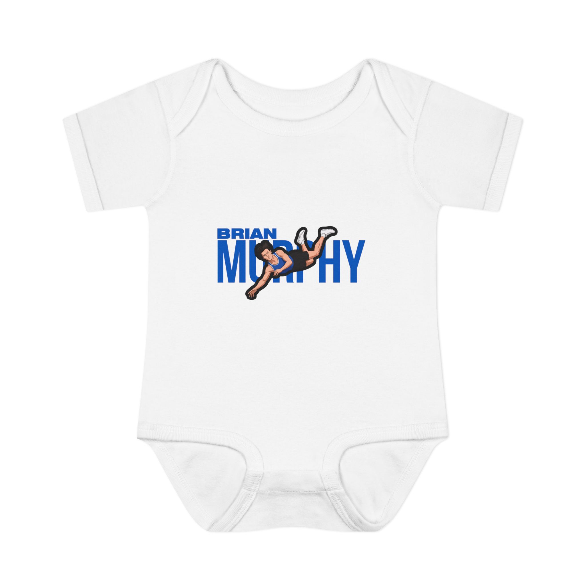 Baby Onesie — character_player_name in White