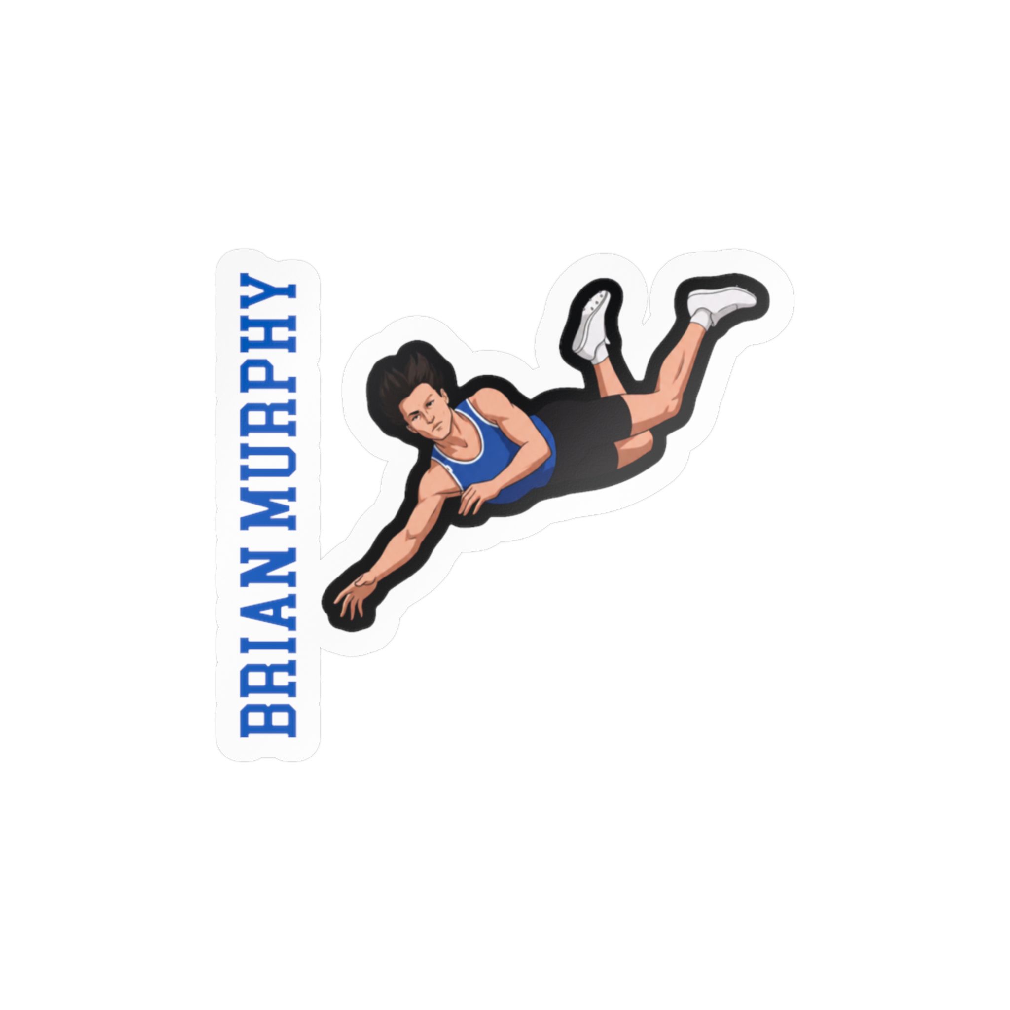 Vinyl Sticker — character_name_vertical in Classic