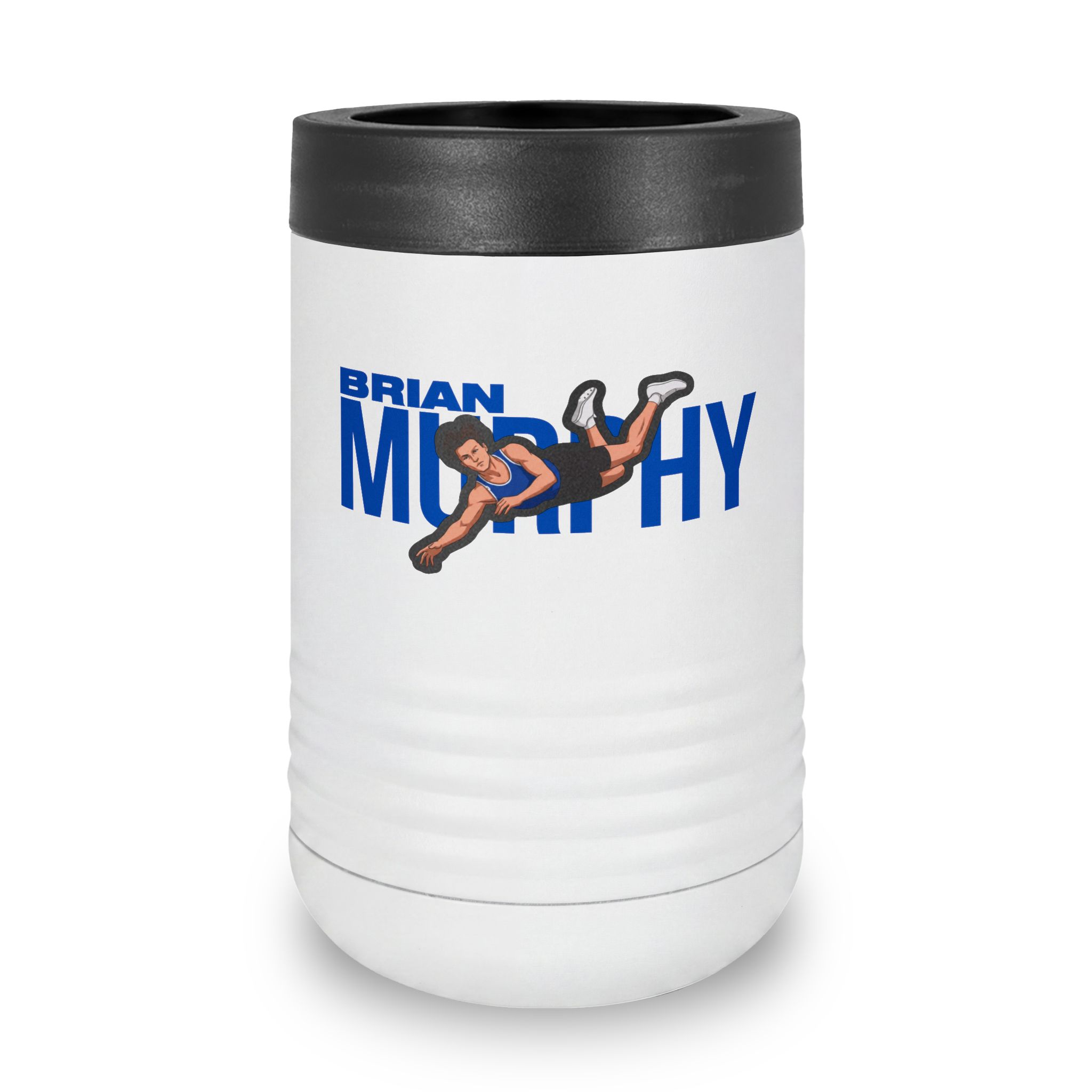 Stainless Can Cooler — character_player_name in White