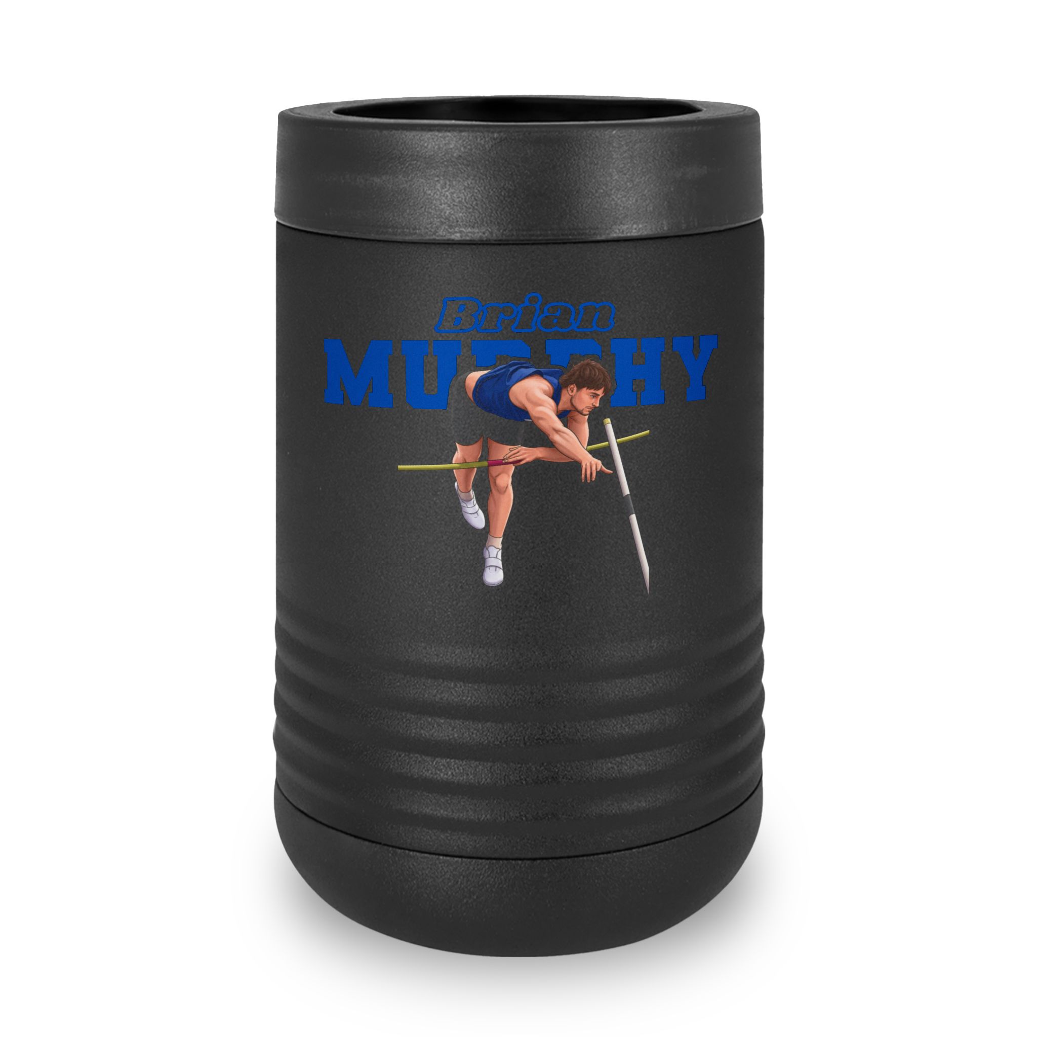 Stainless Can Cooler — character_name_arch in Black