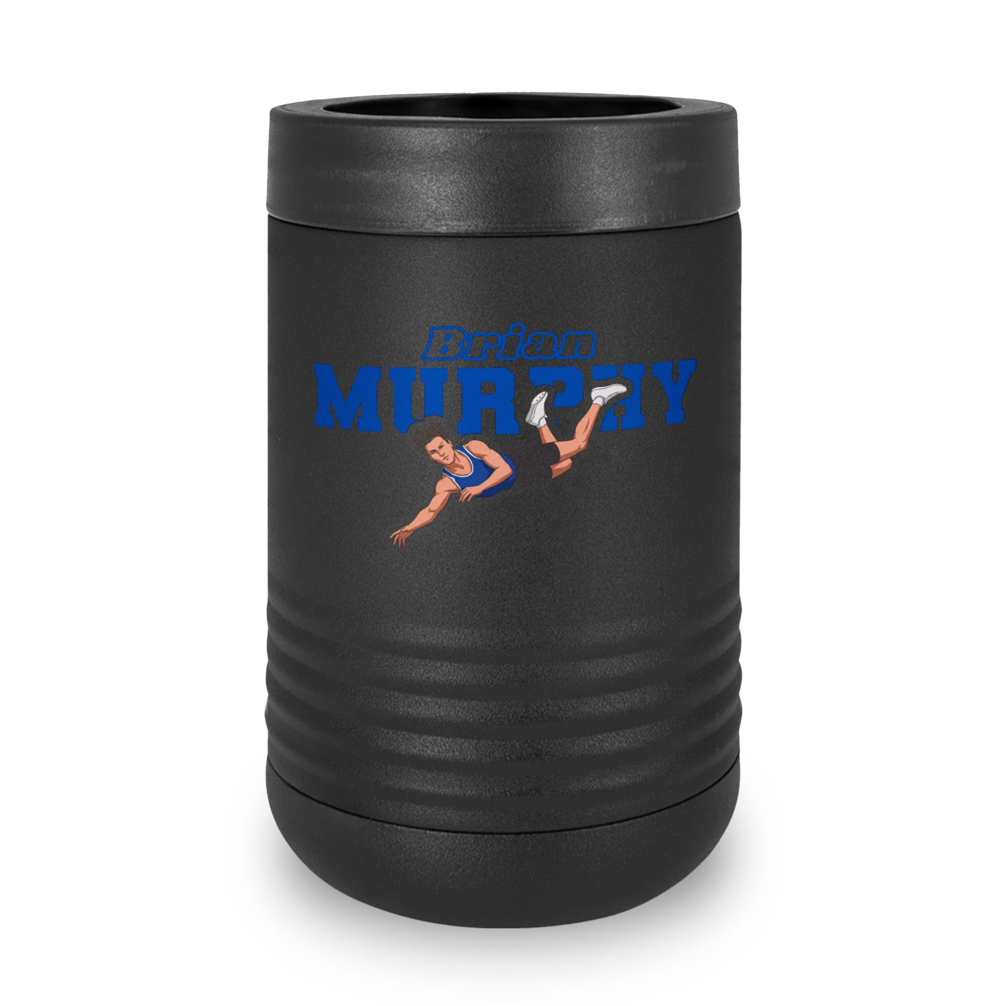 Stainless Can Cooler — character_name_arch in Black