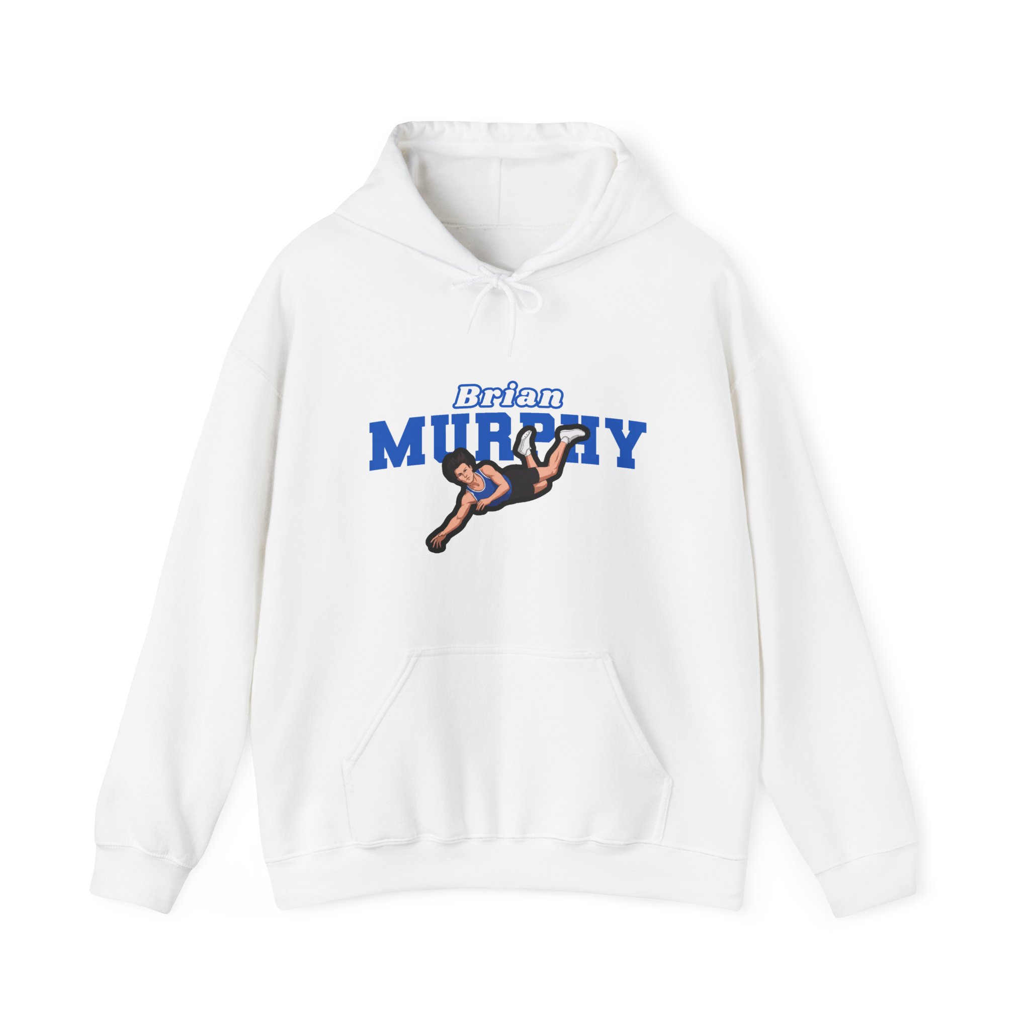 Hoodie — character_name_arch in White