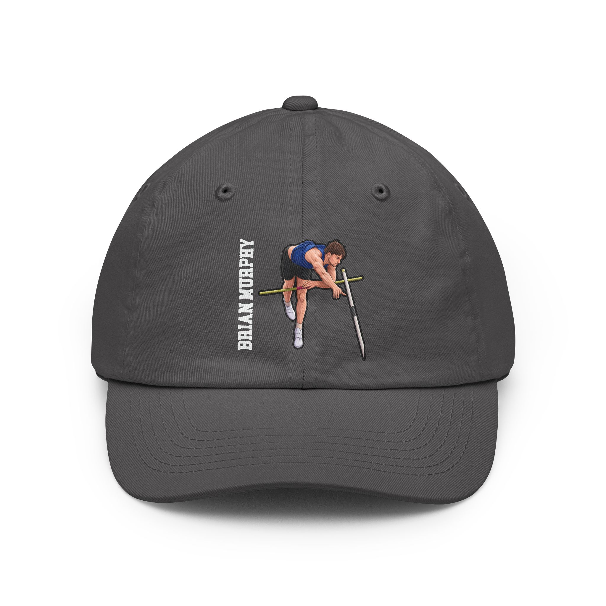 Classic Cap — character_name_vertical in Grey