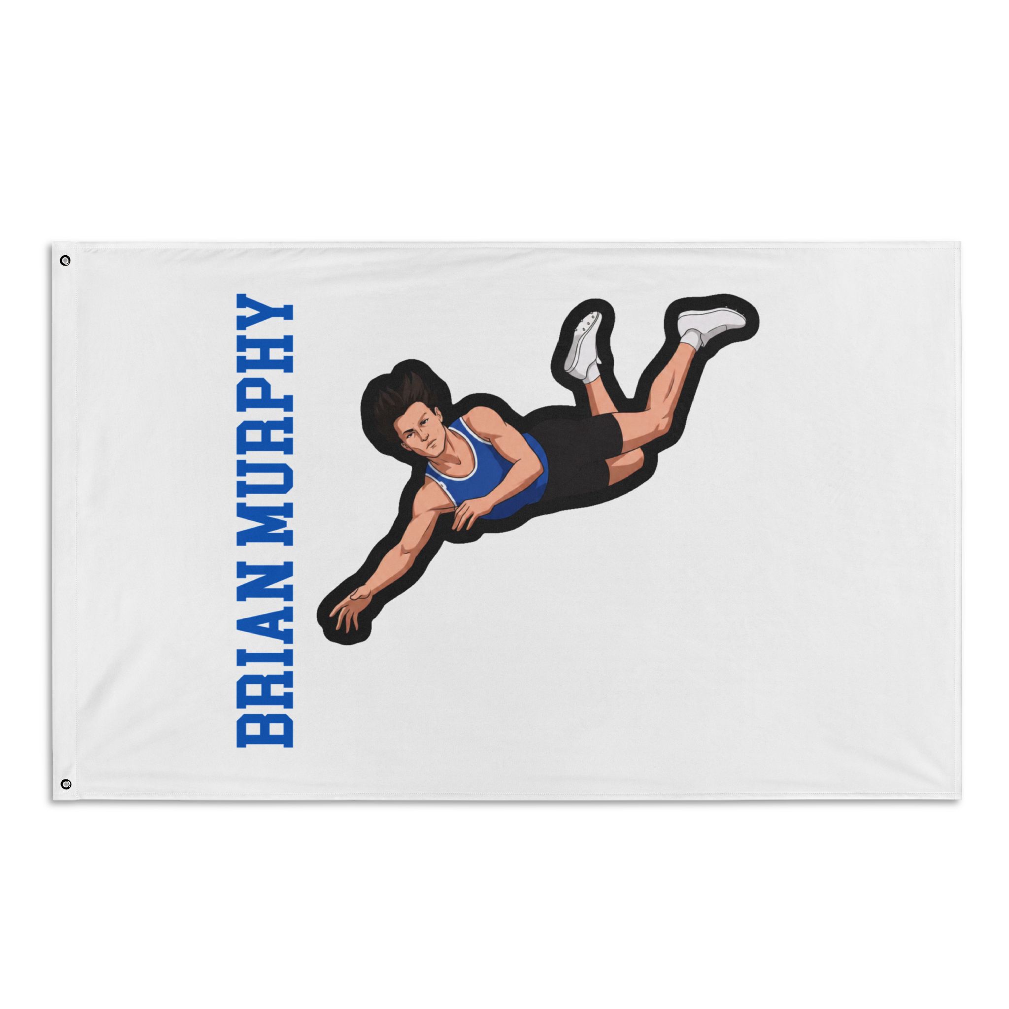 Flag (35 × 56 in) — character_name_vertical in Classic