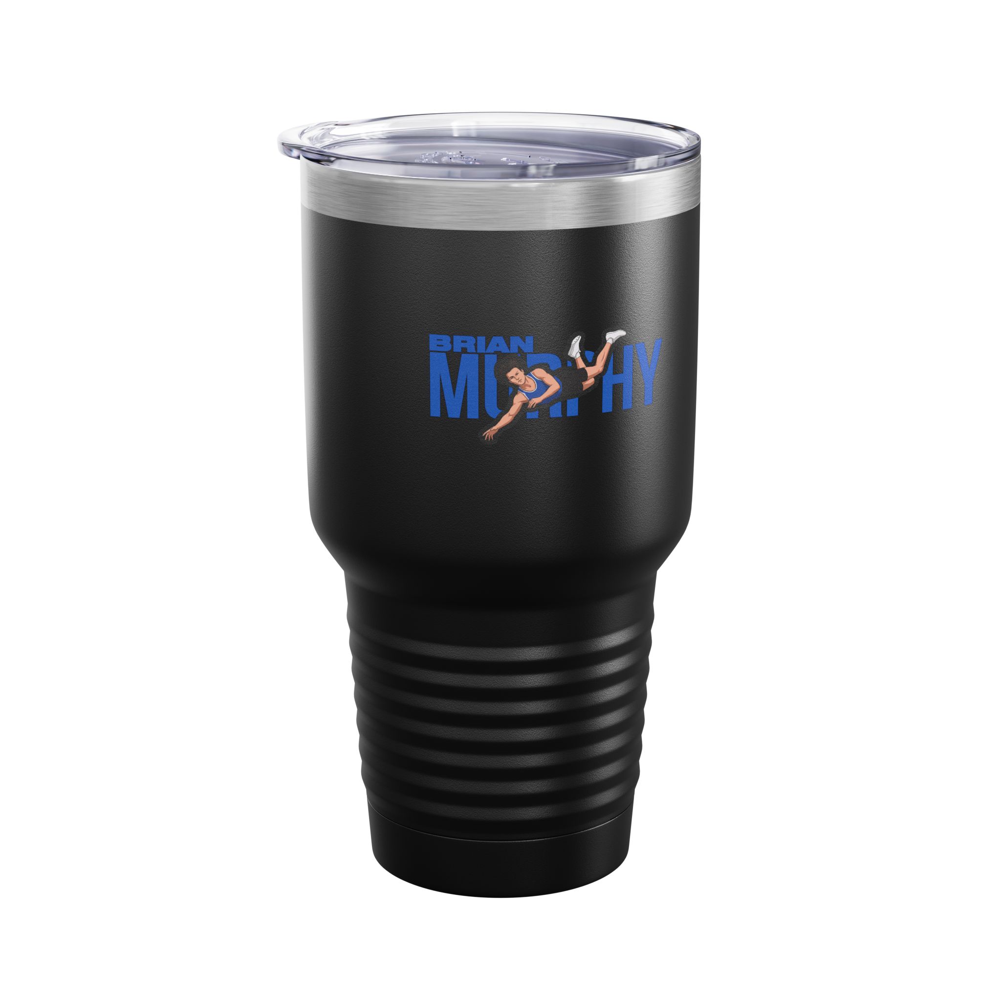 30oz Tumbler — character_player_name in Black