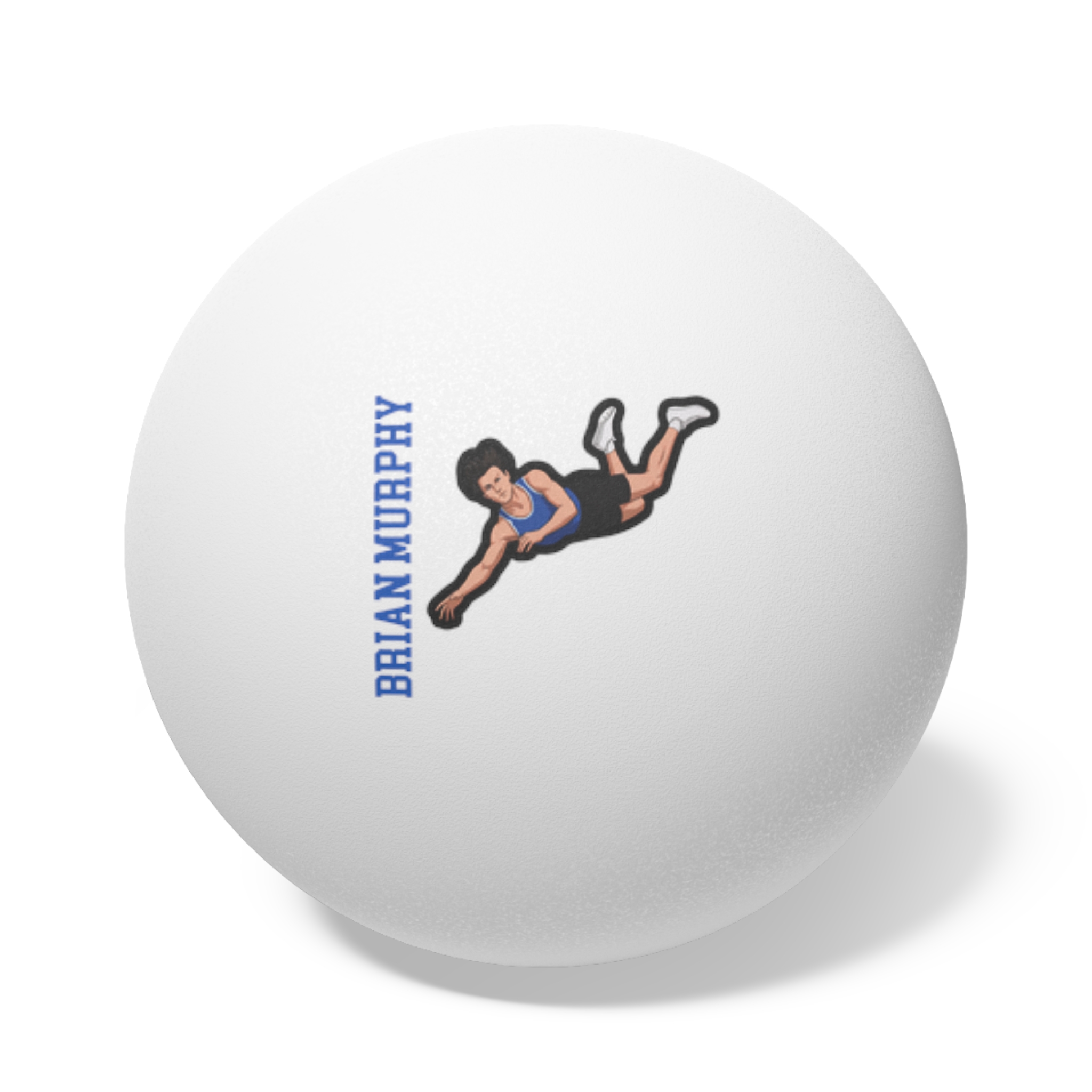 Ping Pong Balls, 6 pcs — character_name_vertical in White