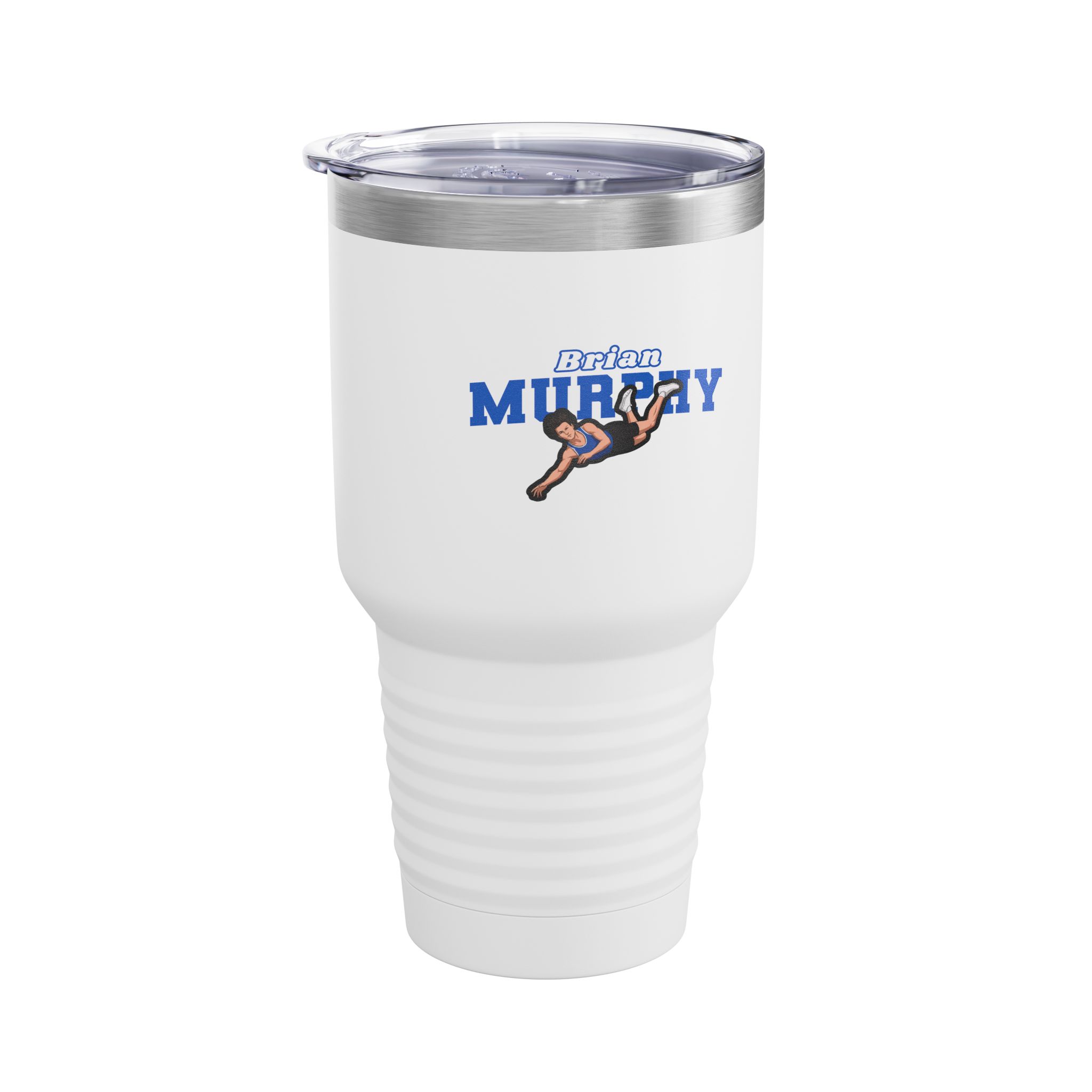 30oz Tumbler — character_name_arch in White