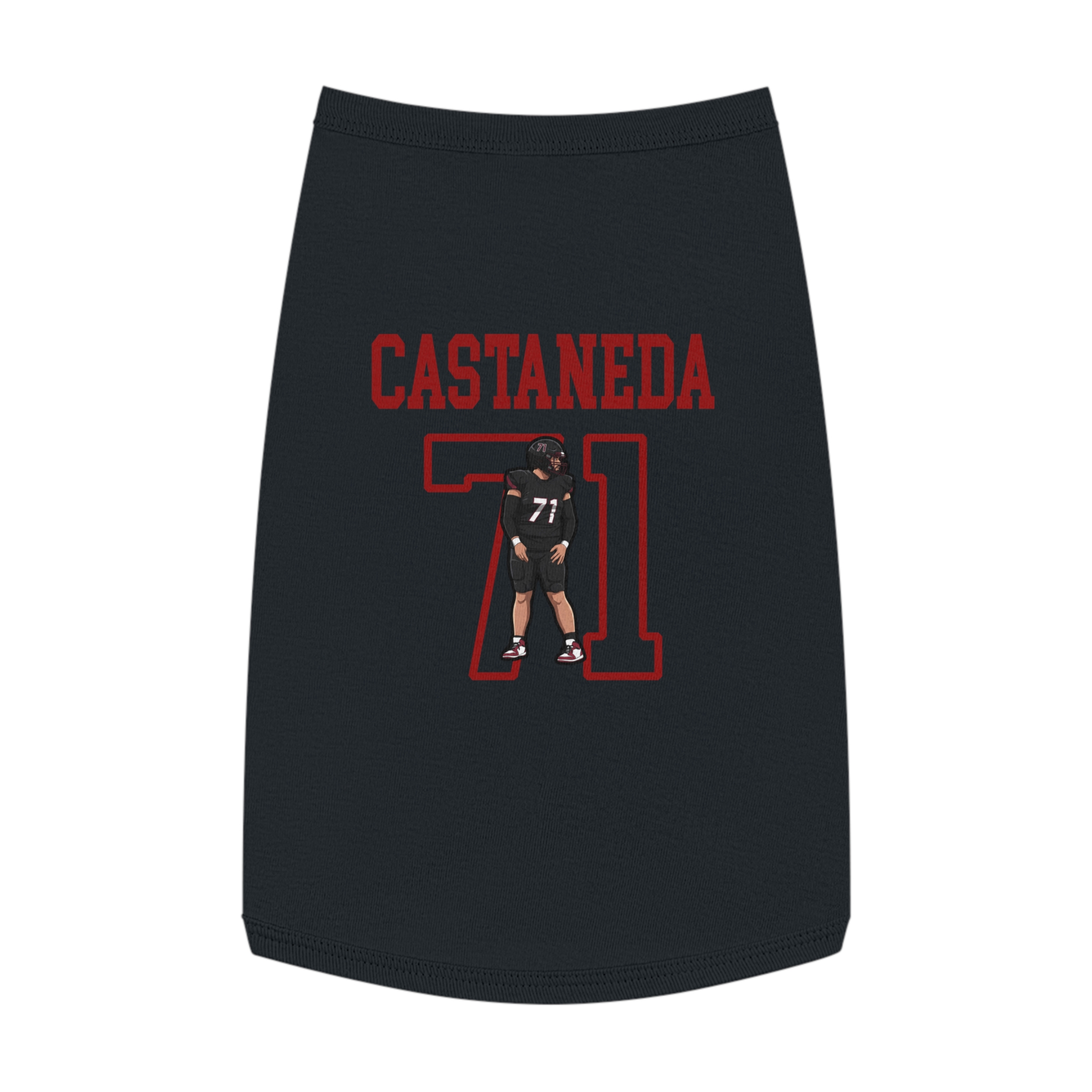 Pet Tank Top — character_shirsey in Black
