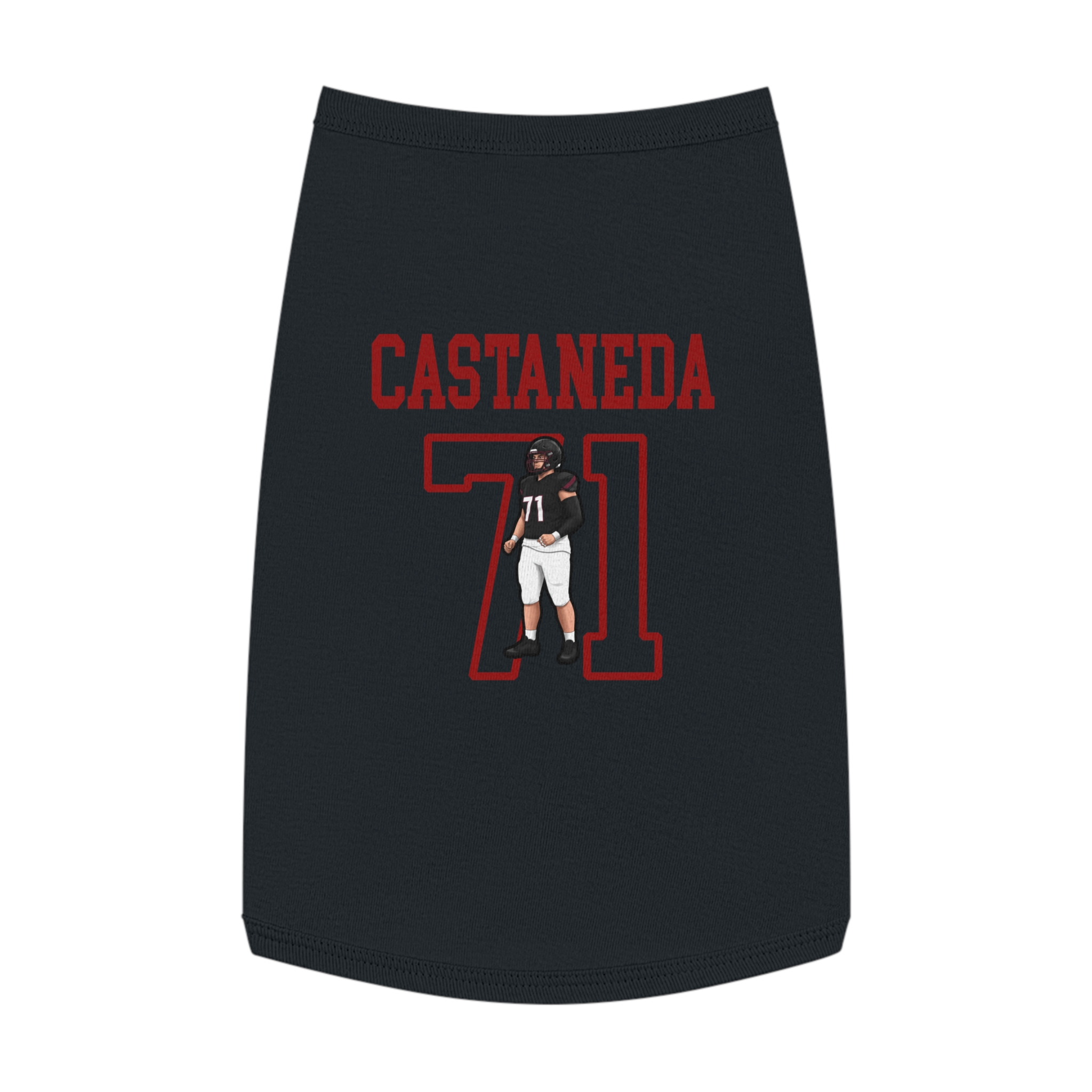 Pet Tank Top — character_shirsey in Black