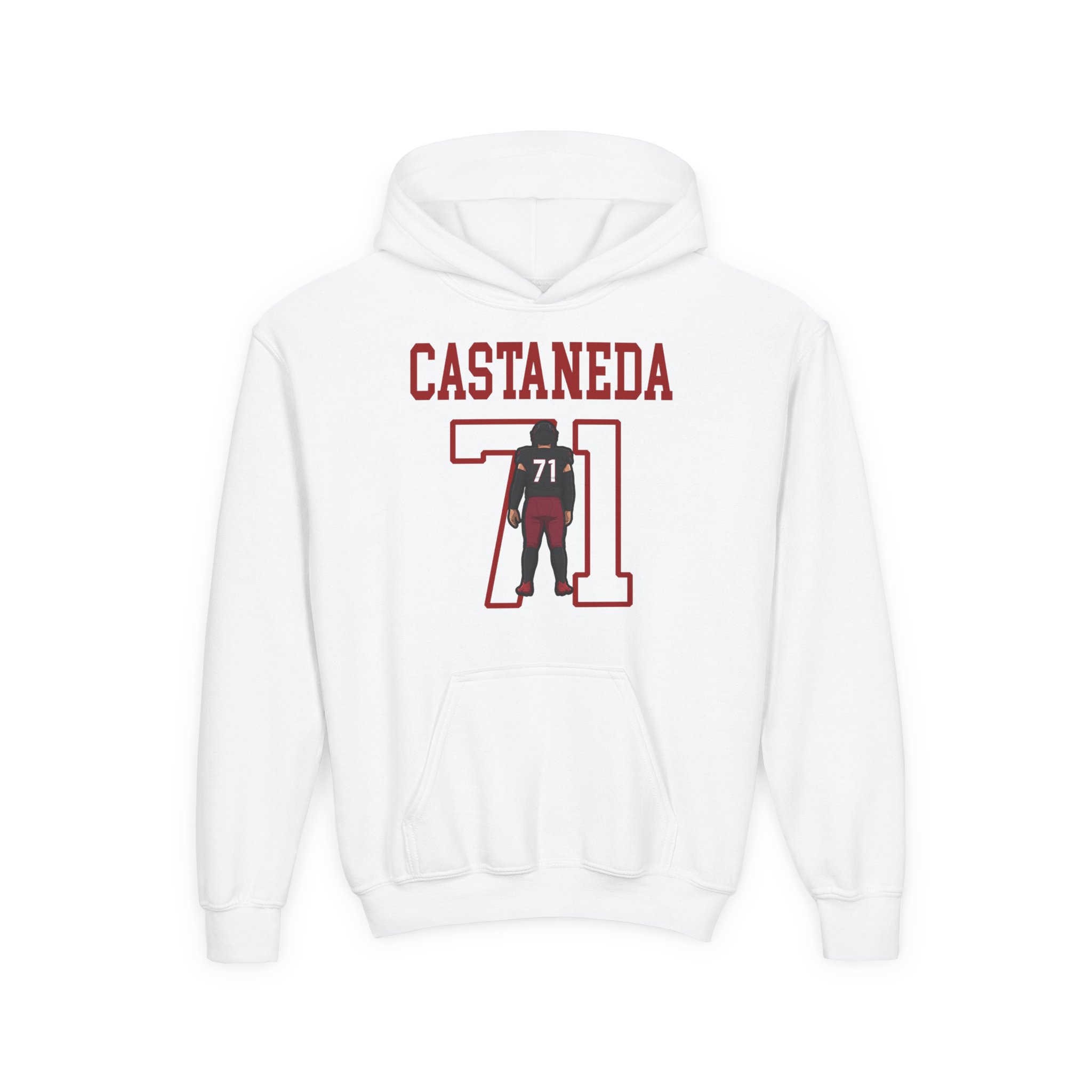 Youth Hoodie — character_shirsey in White