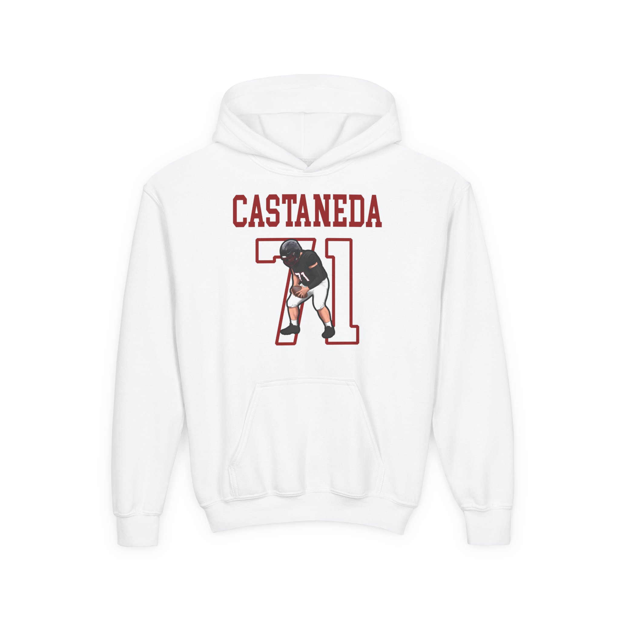 Youth Hoodie — character_shirsey in White